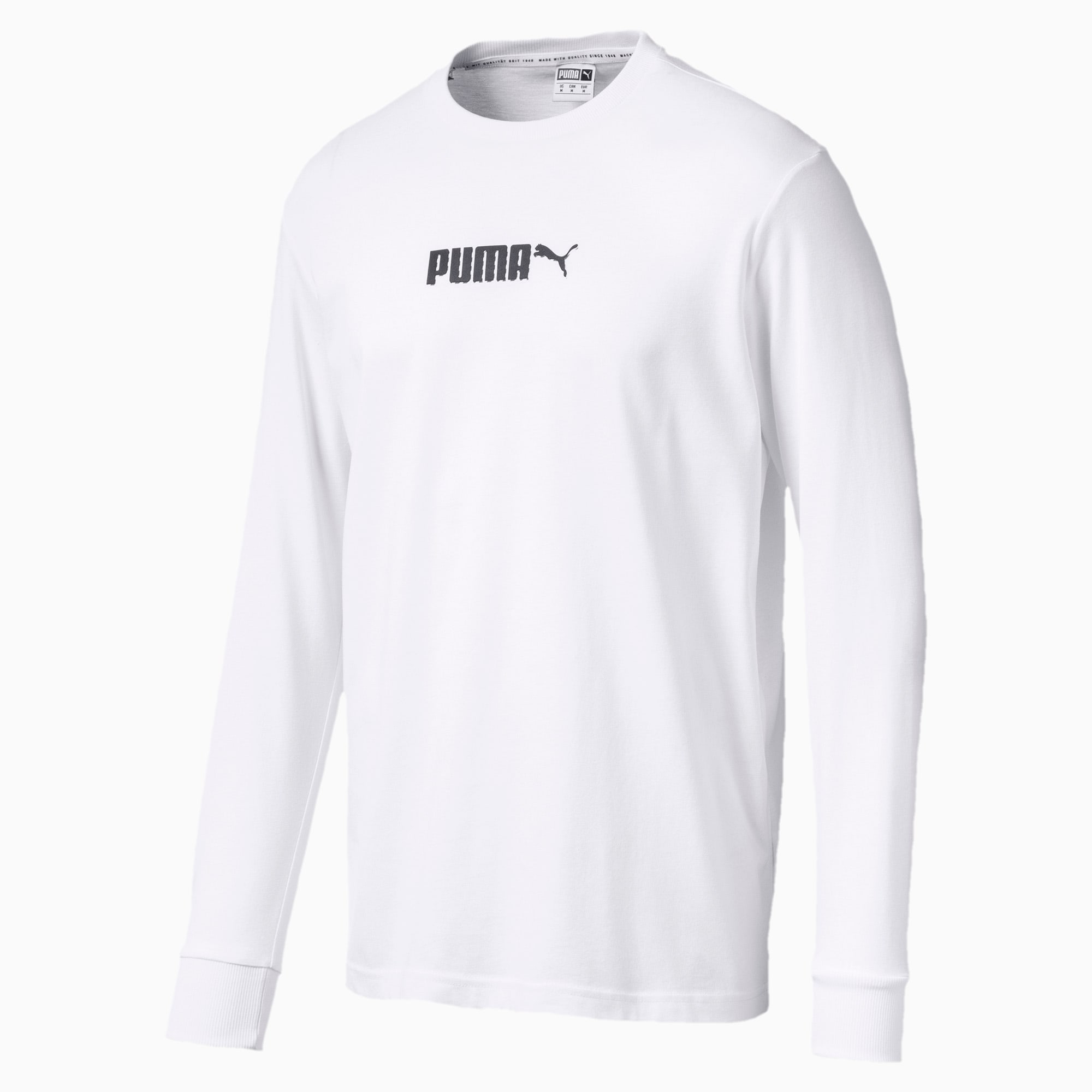 puma long sleeve top mens