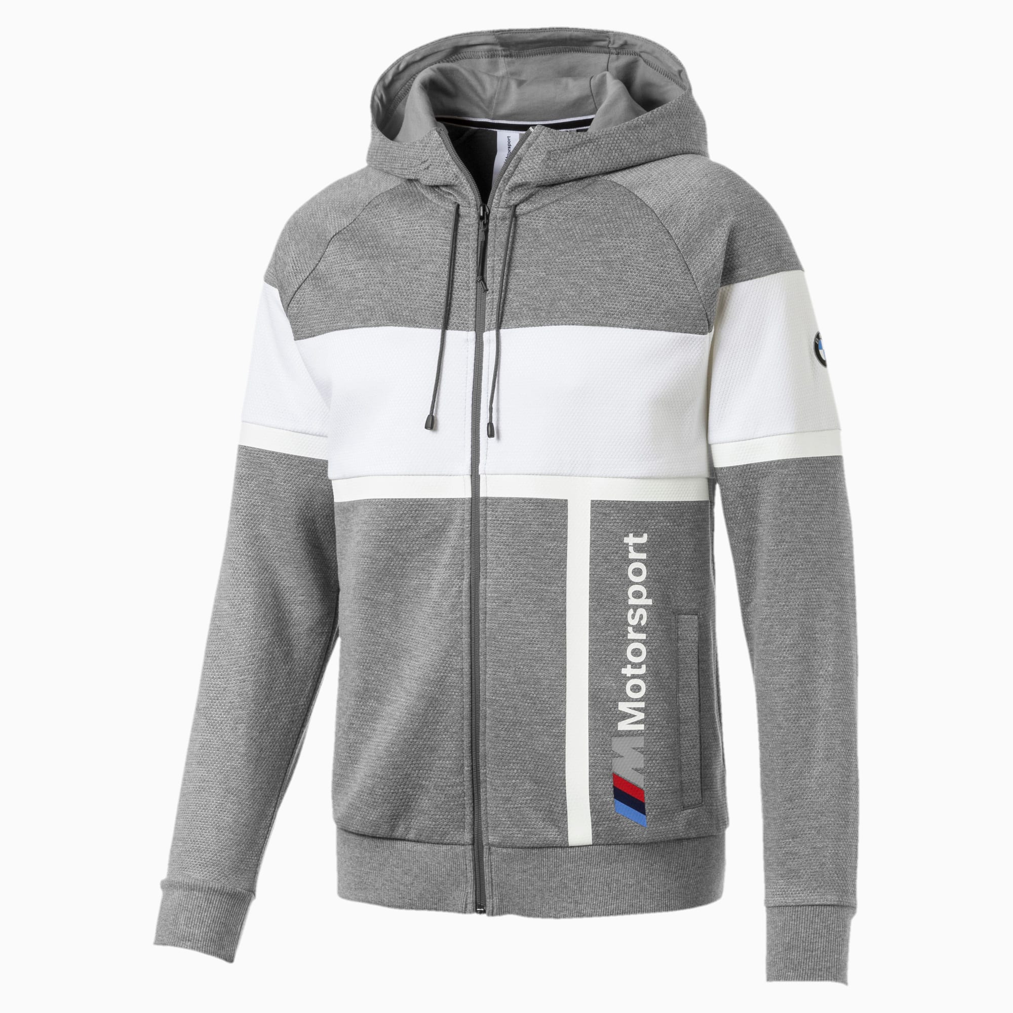 puma bmw mms hooded sweat jacket