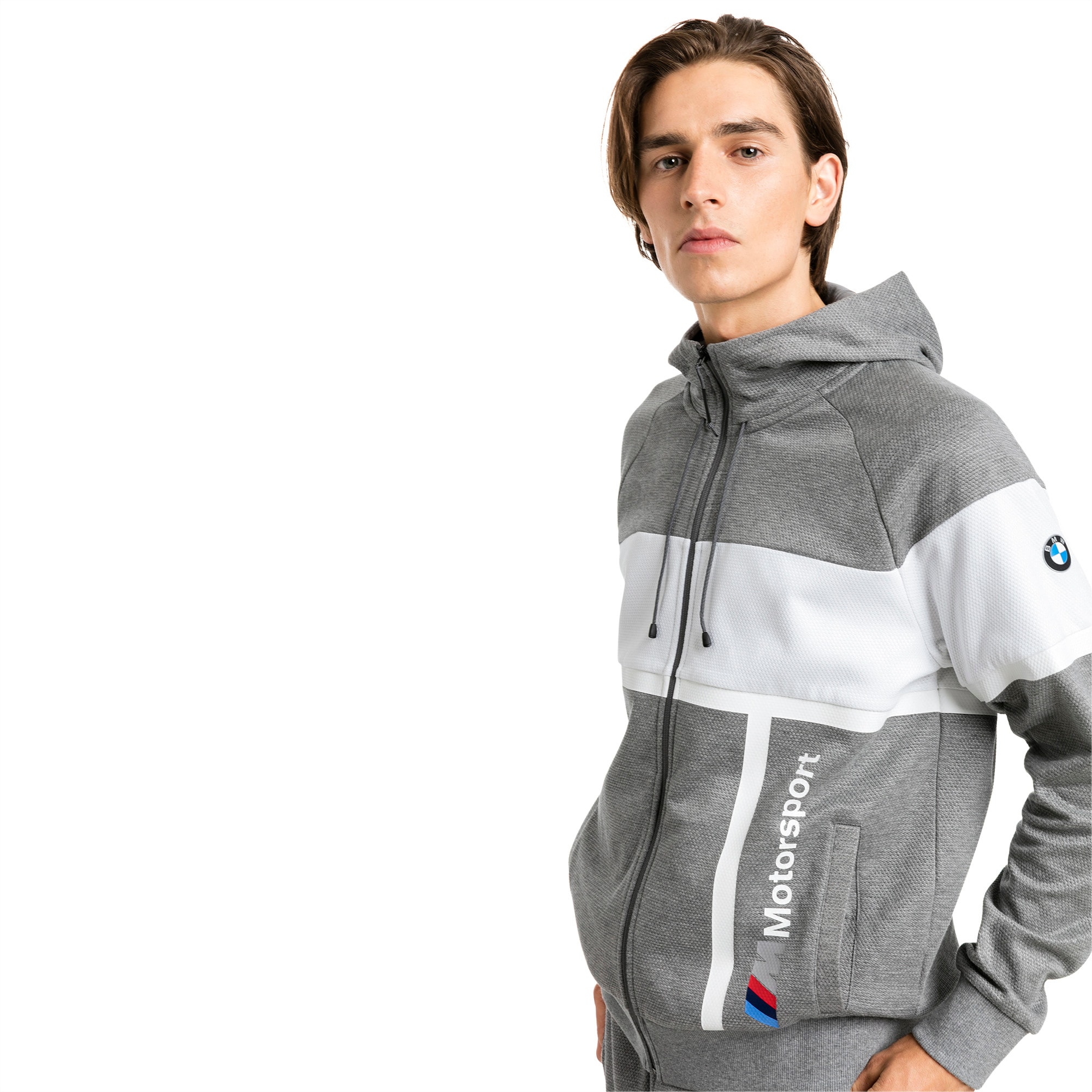 bmw motorsport men's sweat jacket