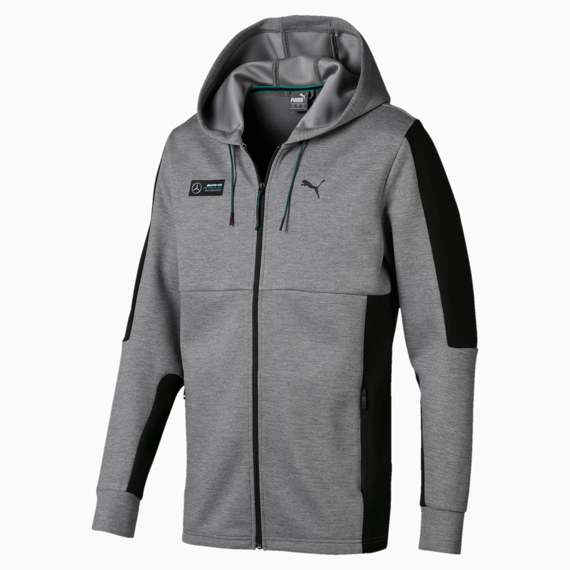 新品 定価23100 PUMA メルセデスベンツ ペトロナス F1 スウェット セットアップ パーカー パンツ M グレー 上下セット プーマ ベンツ