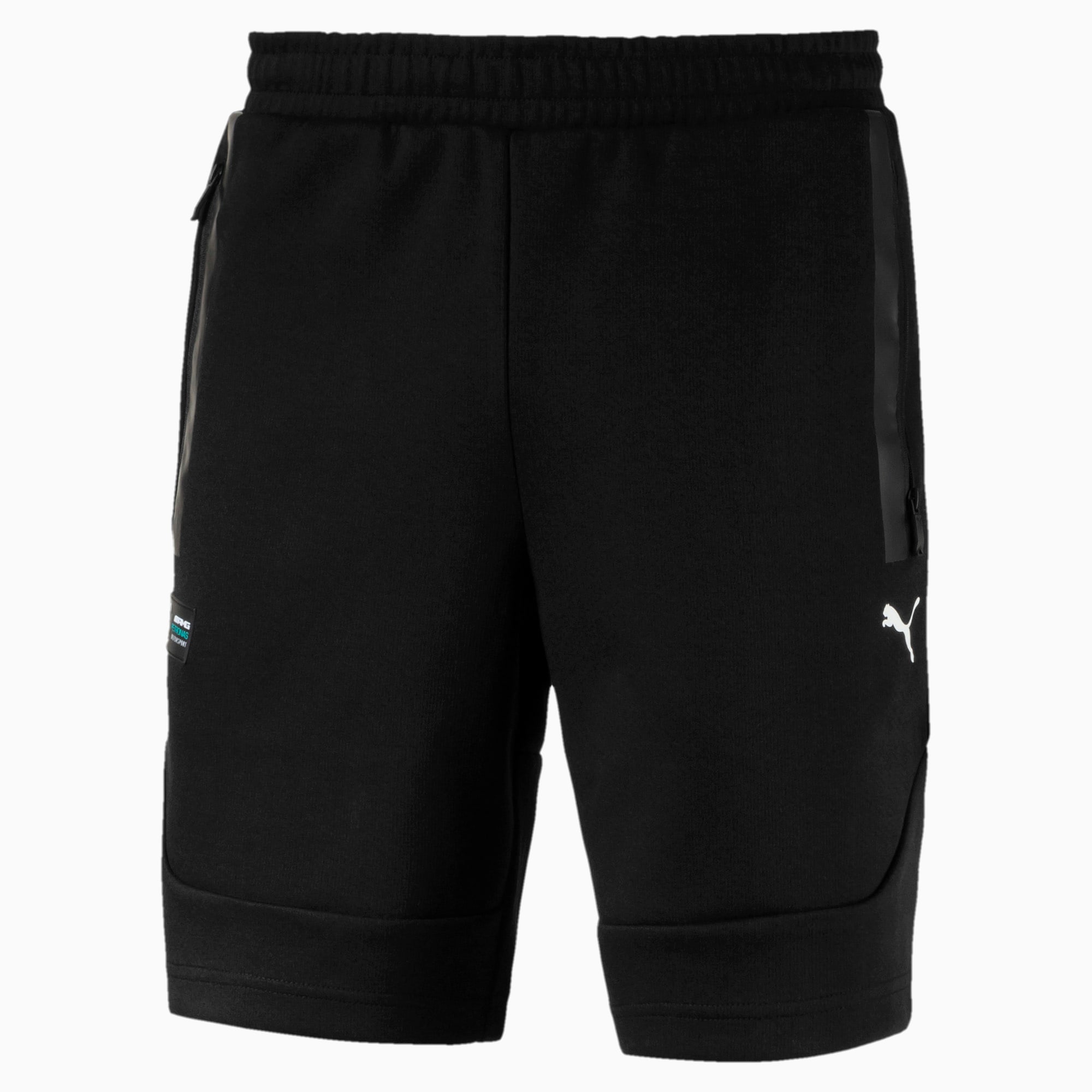 Mercedes Amg Petronas Knitted Men S Sweat Shorts Puma Black Puma Mercedes Amg Petronas Puma Germany