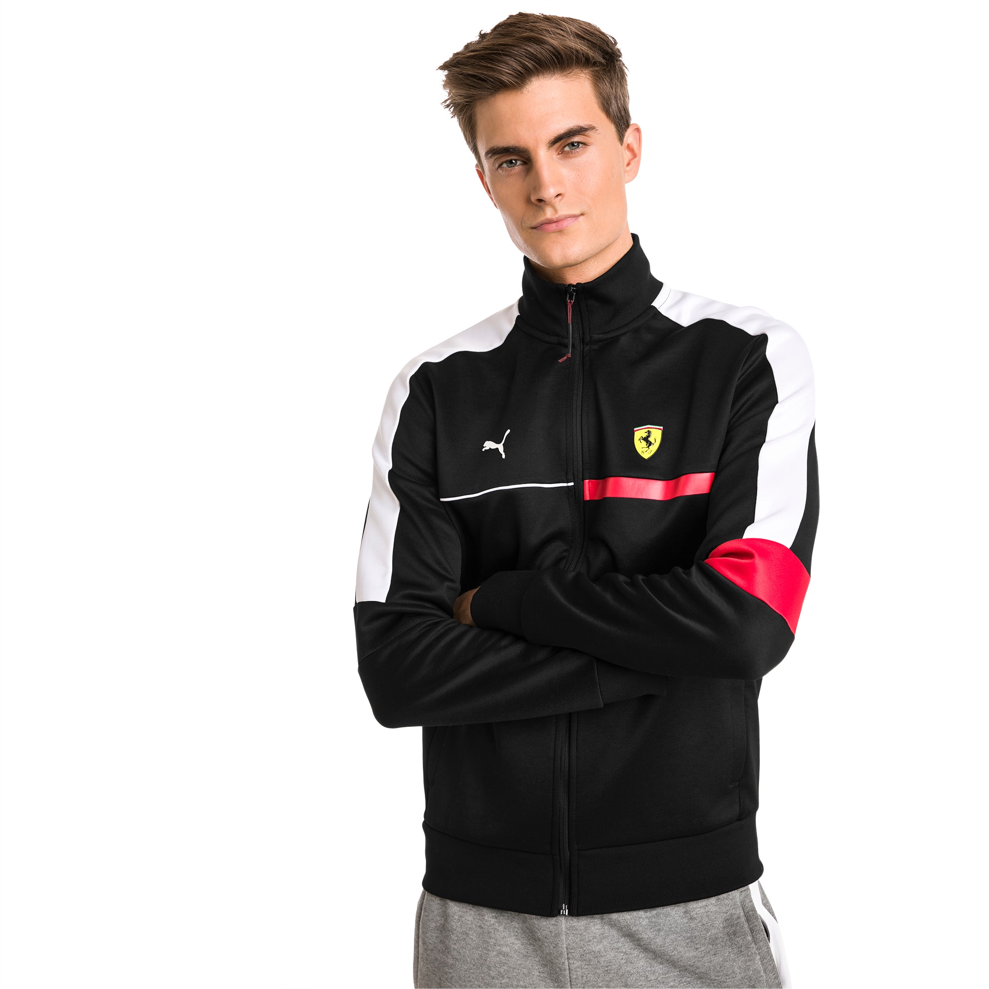 ferrari t7 men's track jacket