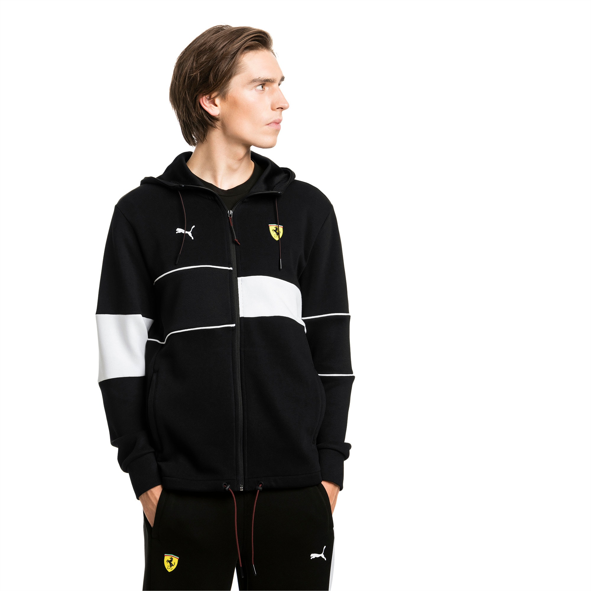 Scuderia Ferrari Men S Hooded Sweat Jacket Puma Us