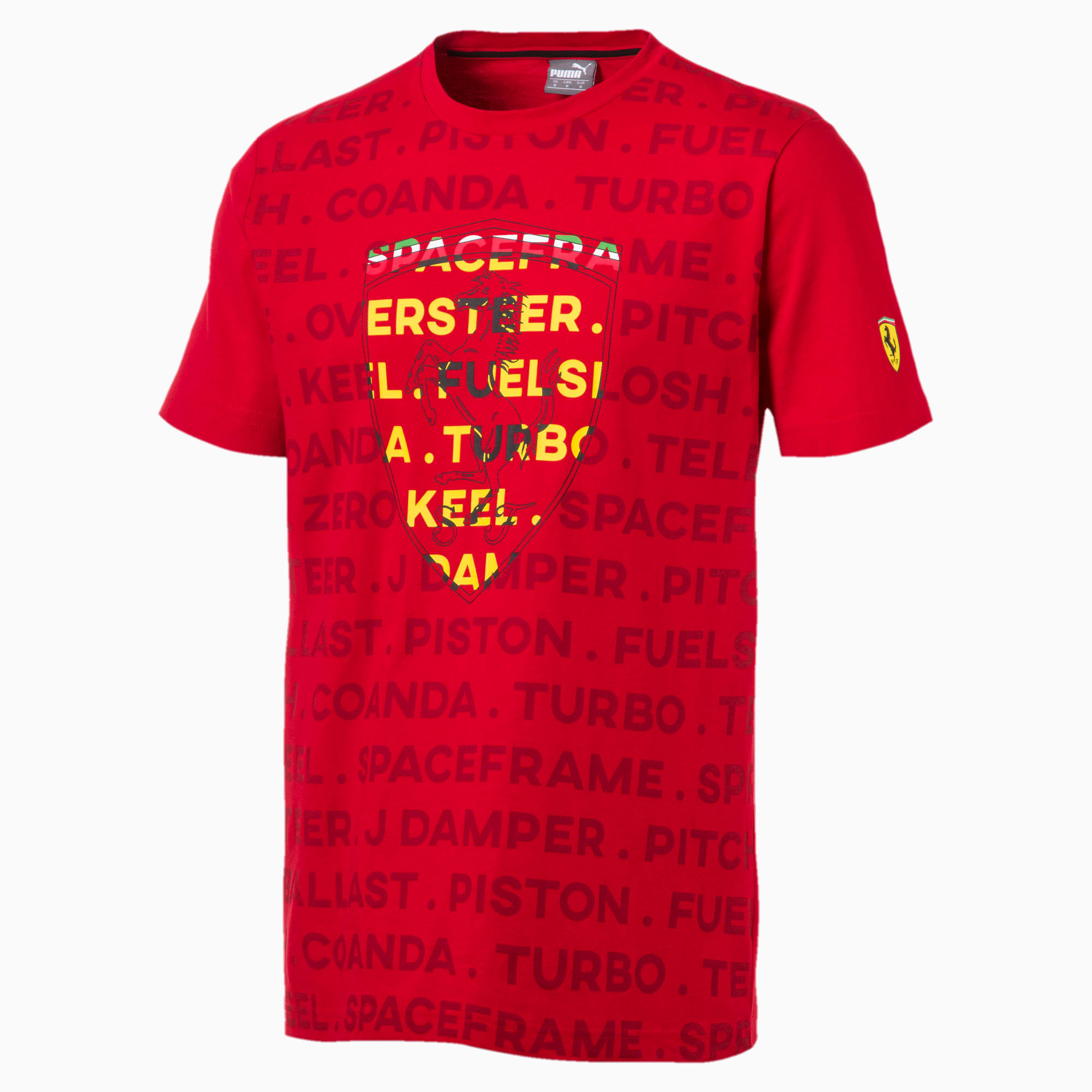 Puma ferrari big shield tee shop