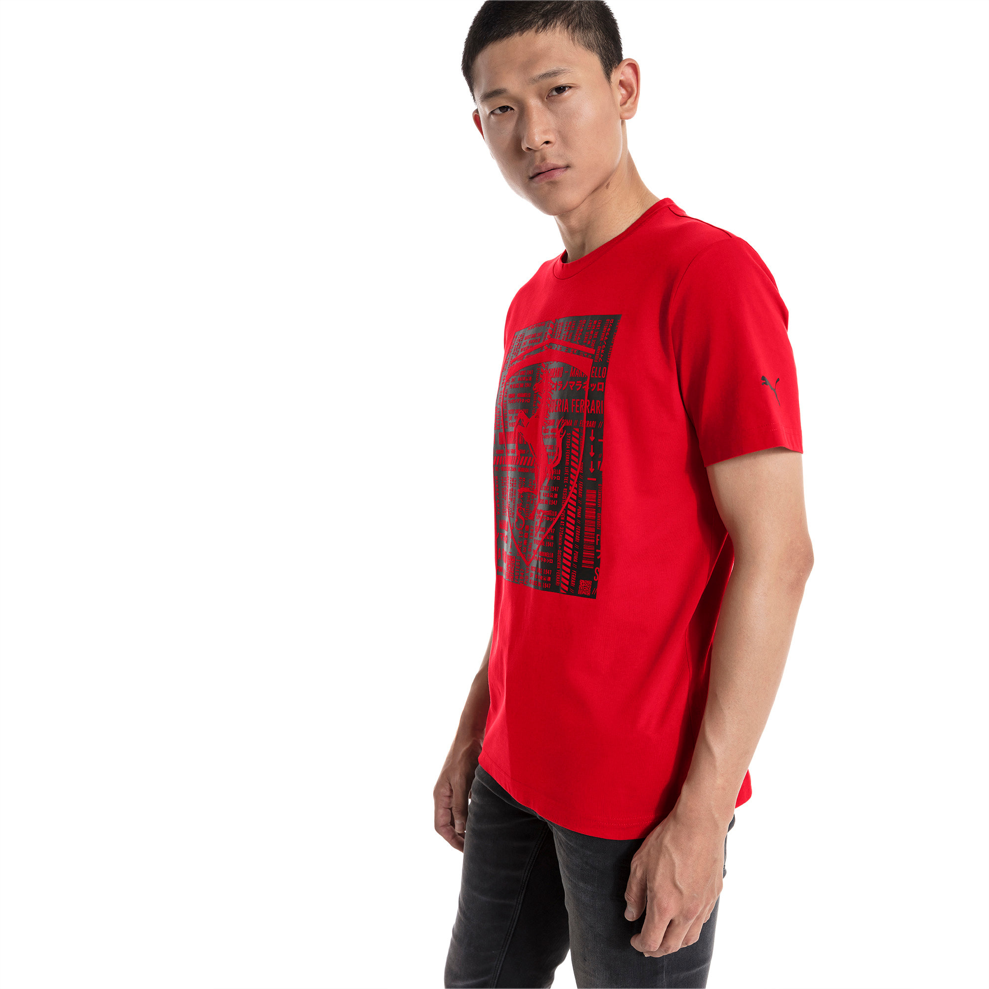 puma ferrari red t shirt