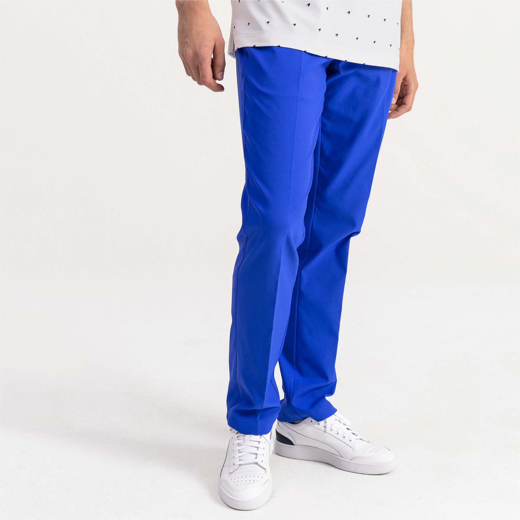 puma golf uomo blu