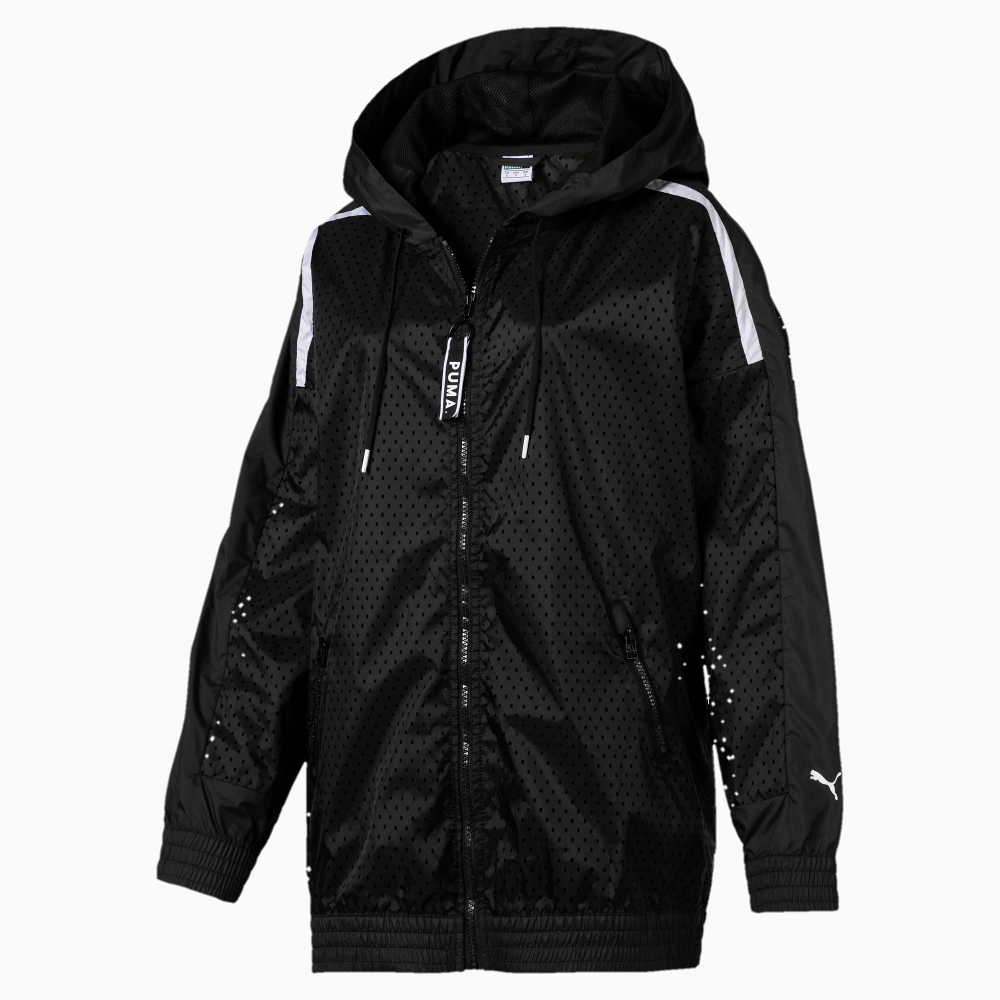 Chase Woven Full Zip Hooded Women s Jacket PUMA ALL PUMA