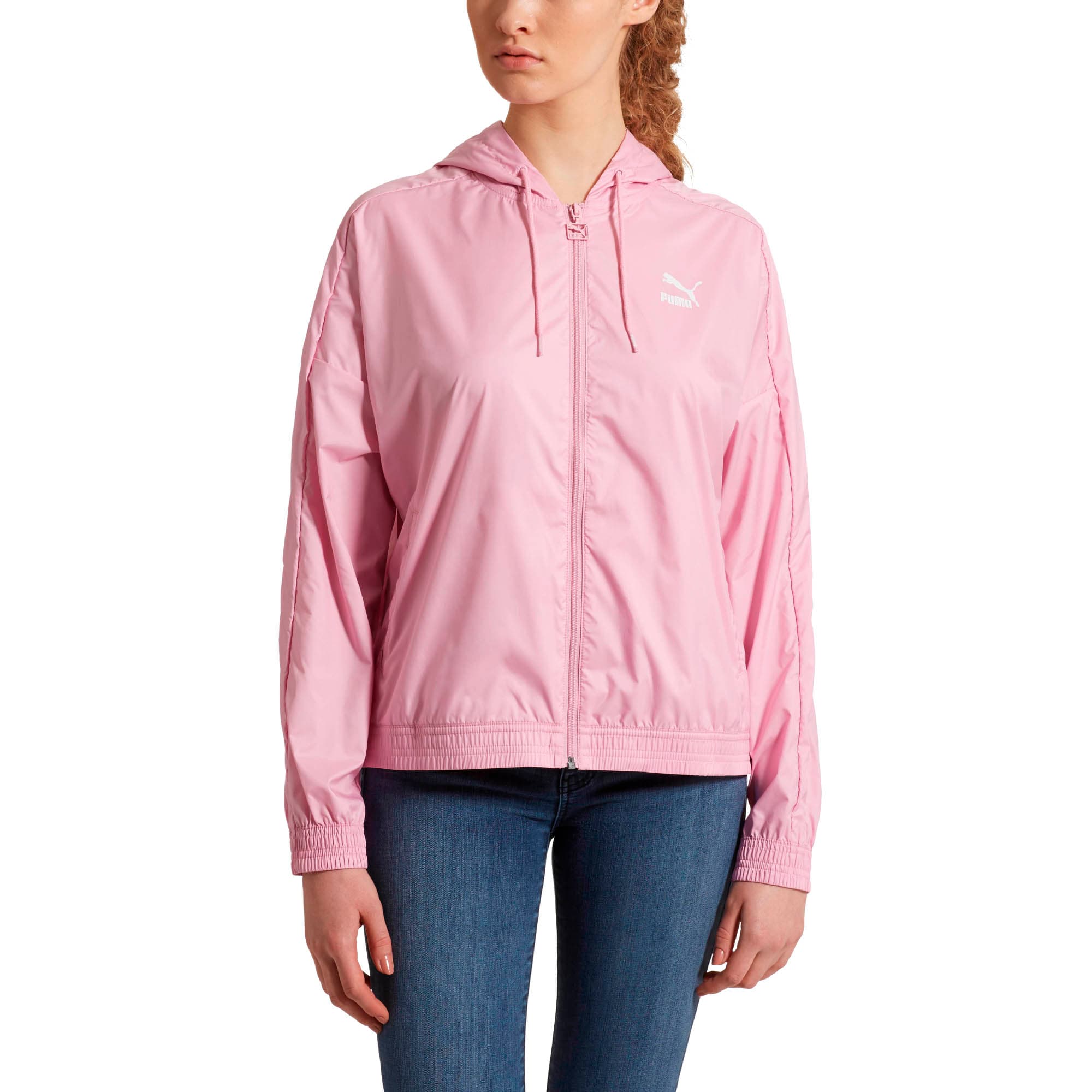 pink puma windbreaker