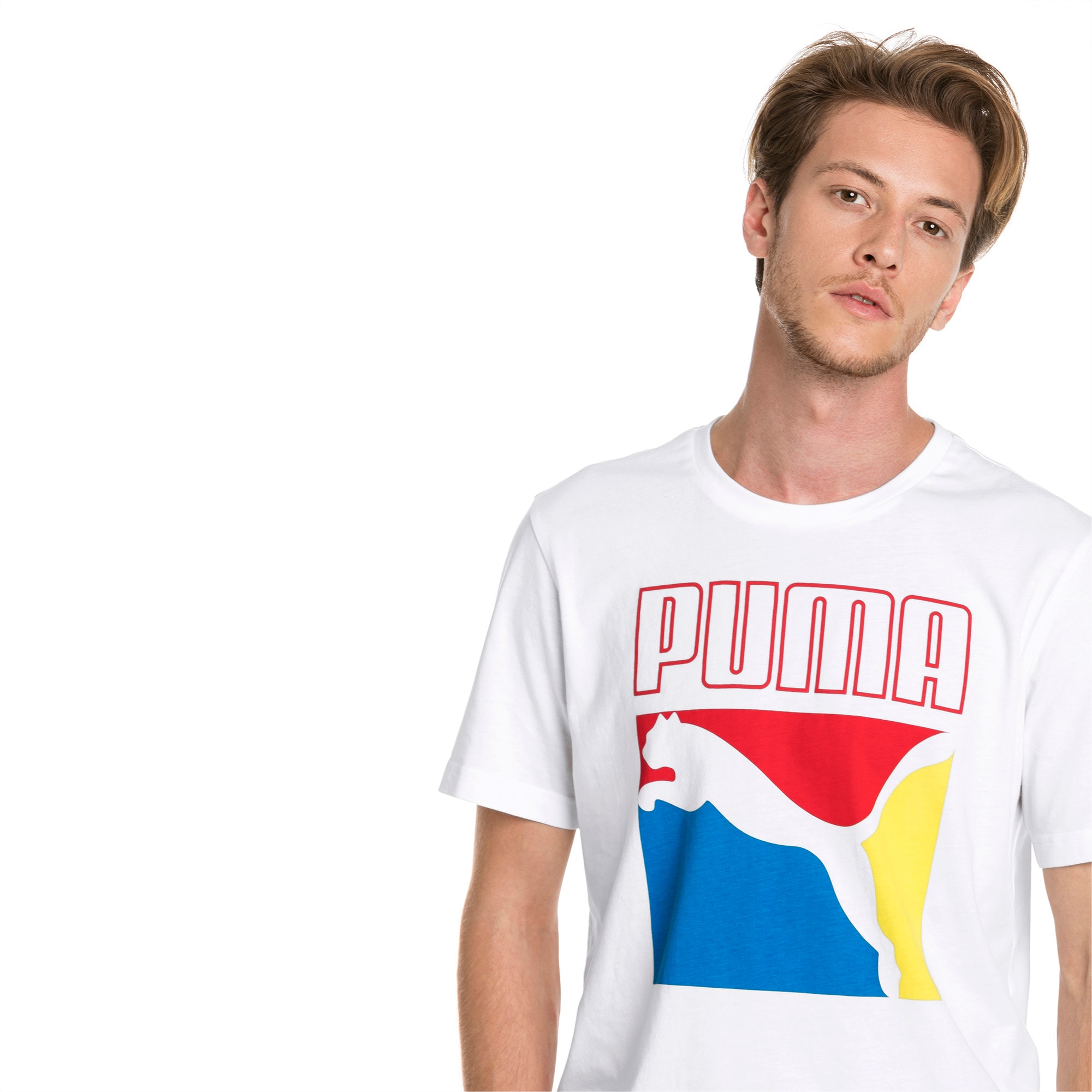 puma box logo t shirt