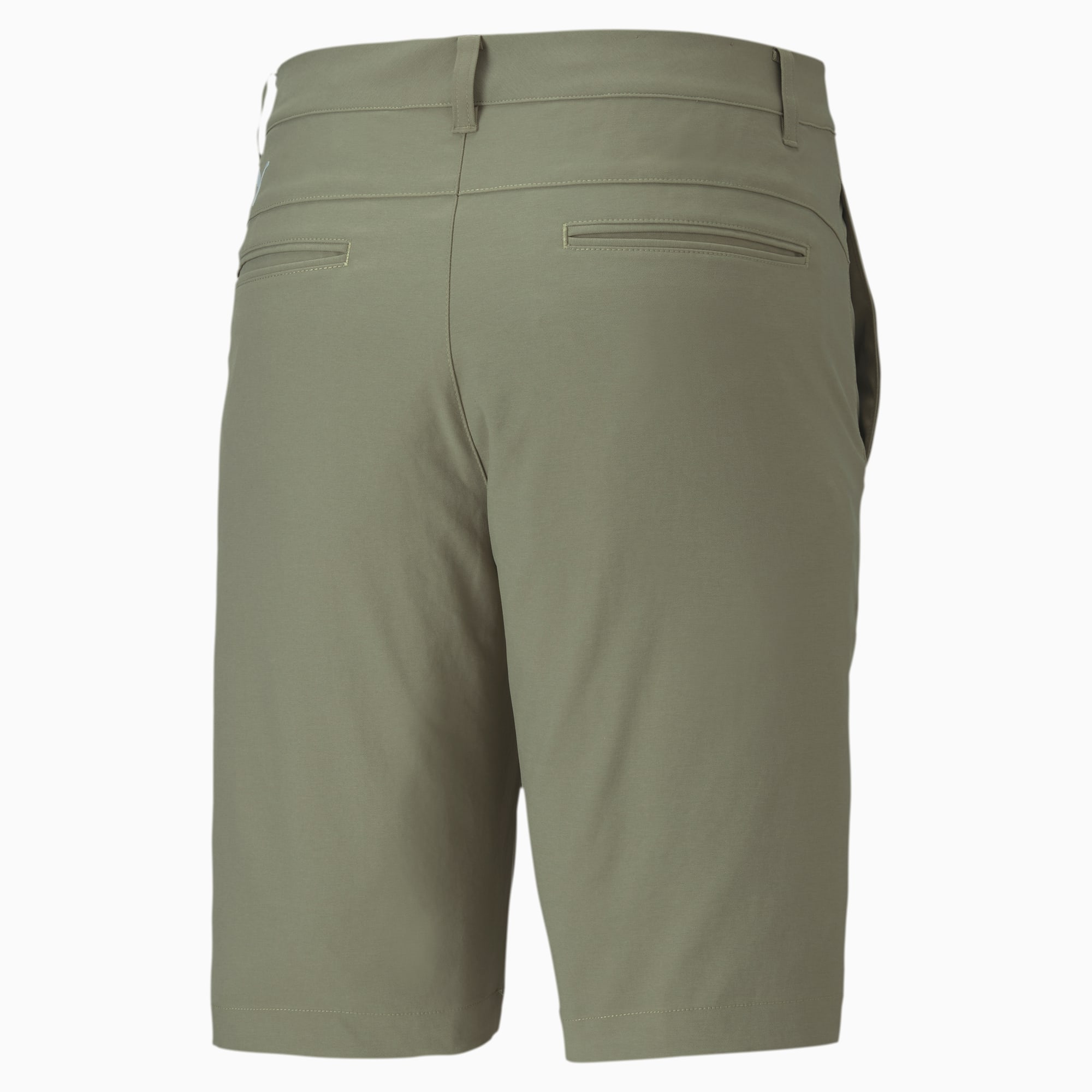 puma green golf shorts