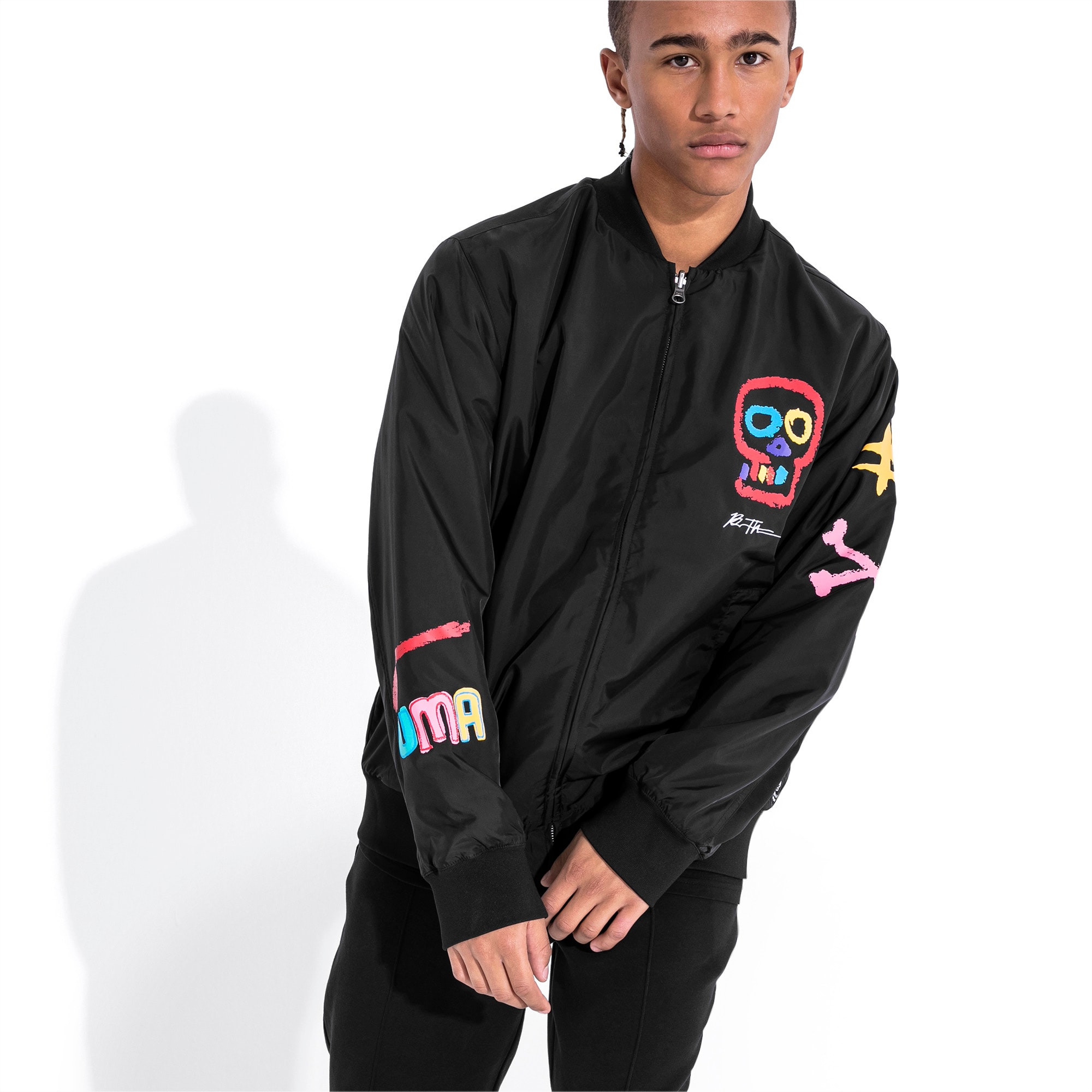 puma x bradley theodore reversible bomber jacket