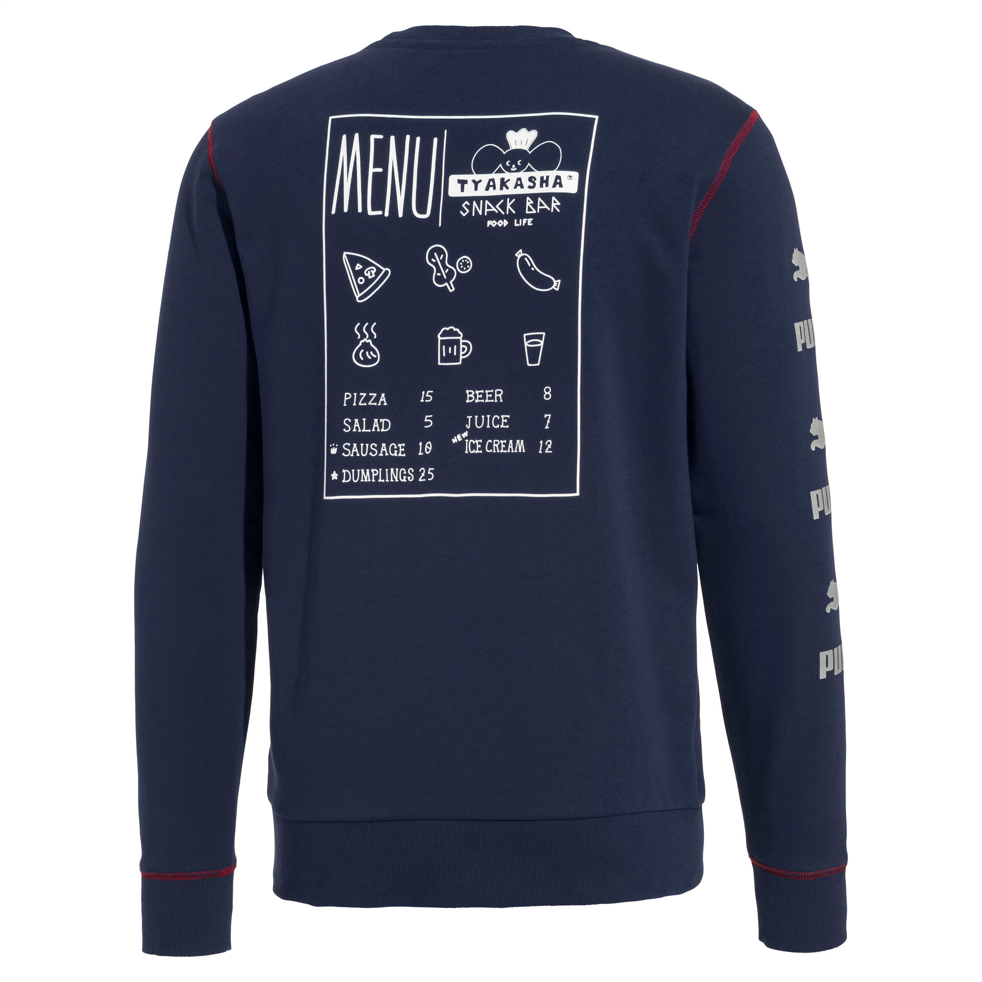 puma x tyakasha men's crew sweatshirt