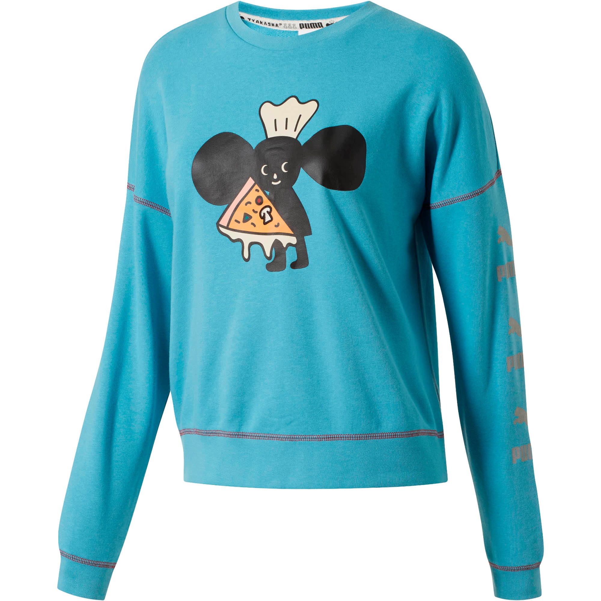 puma x tyakasha men's crew sweatshirt