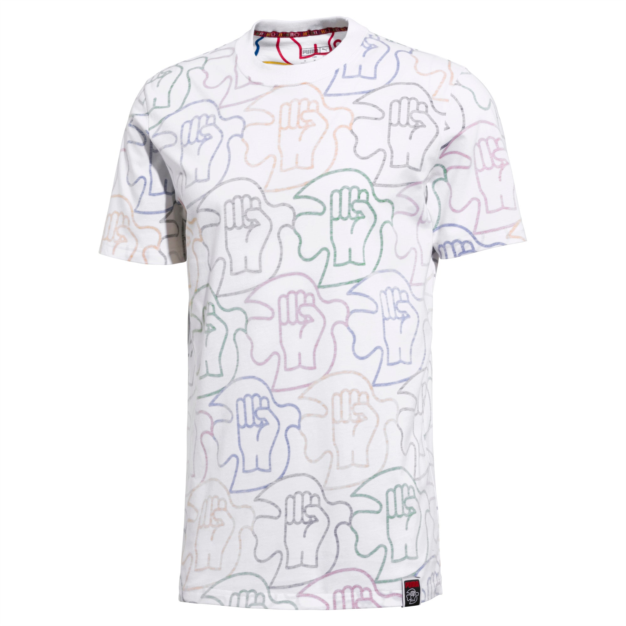 Puma X Power Through Peace All Over Print T Shirt Puma Us