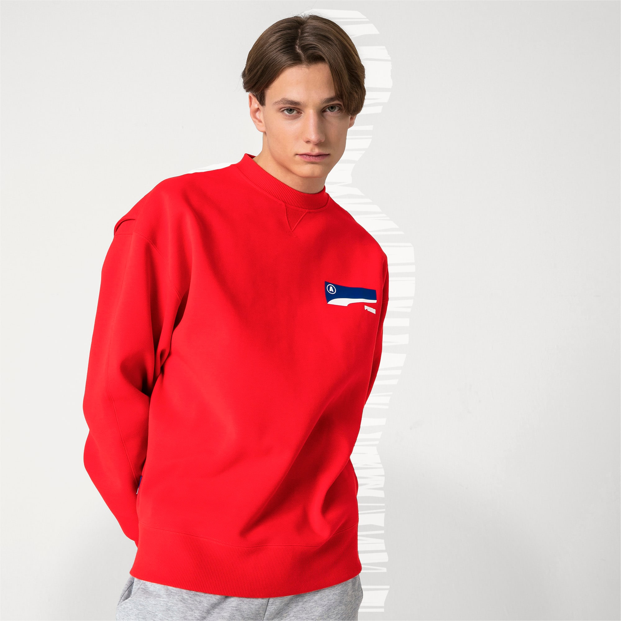 puma red pullover