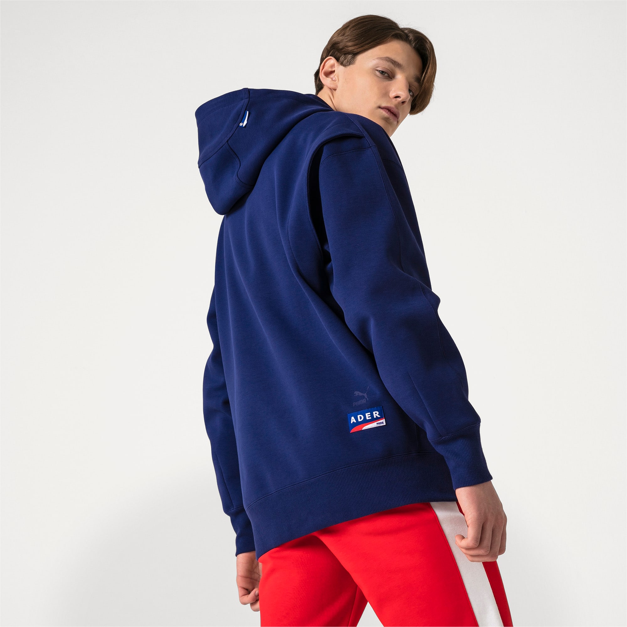 puma blue hoodie
