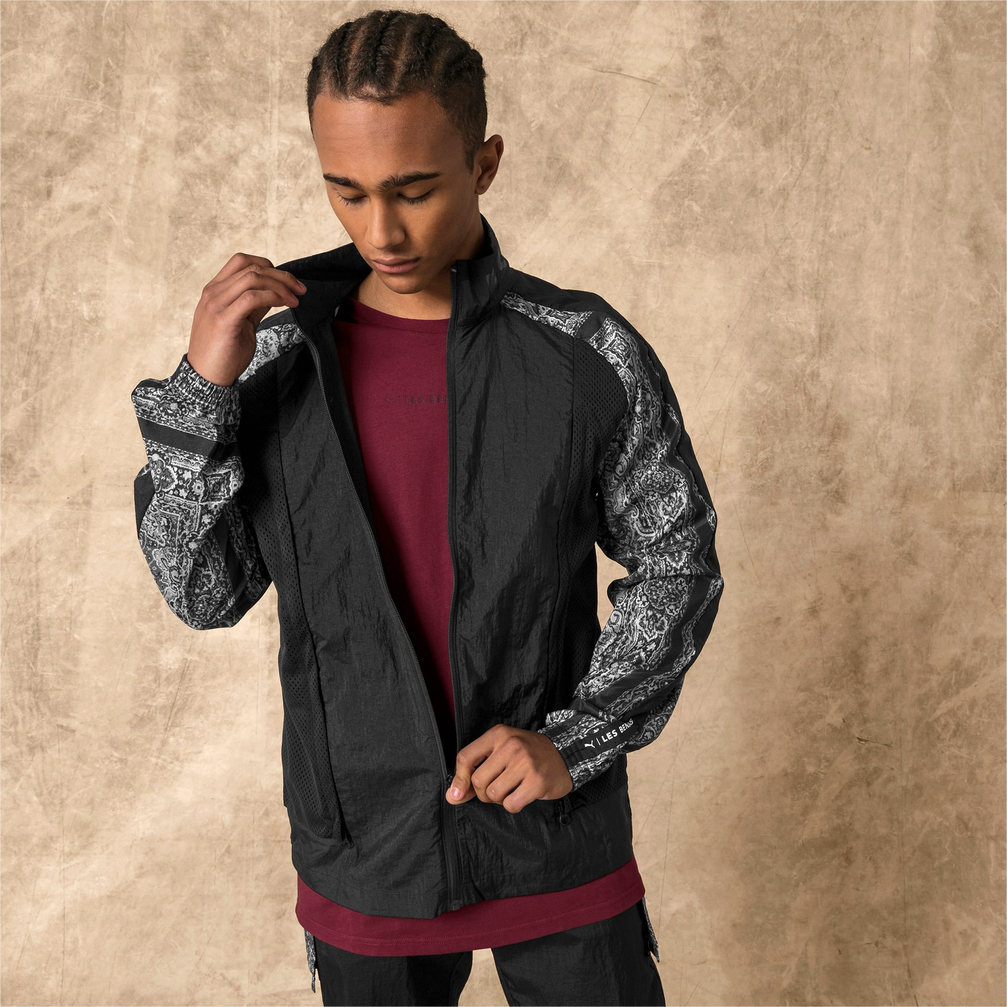 puma tracksuit mens leather