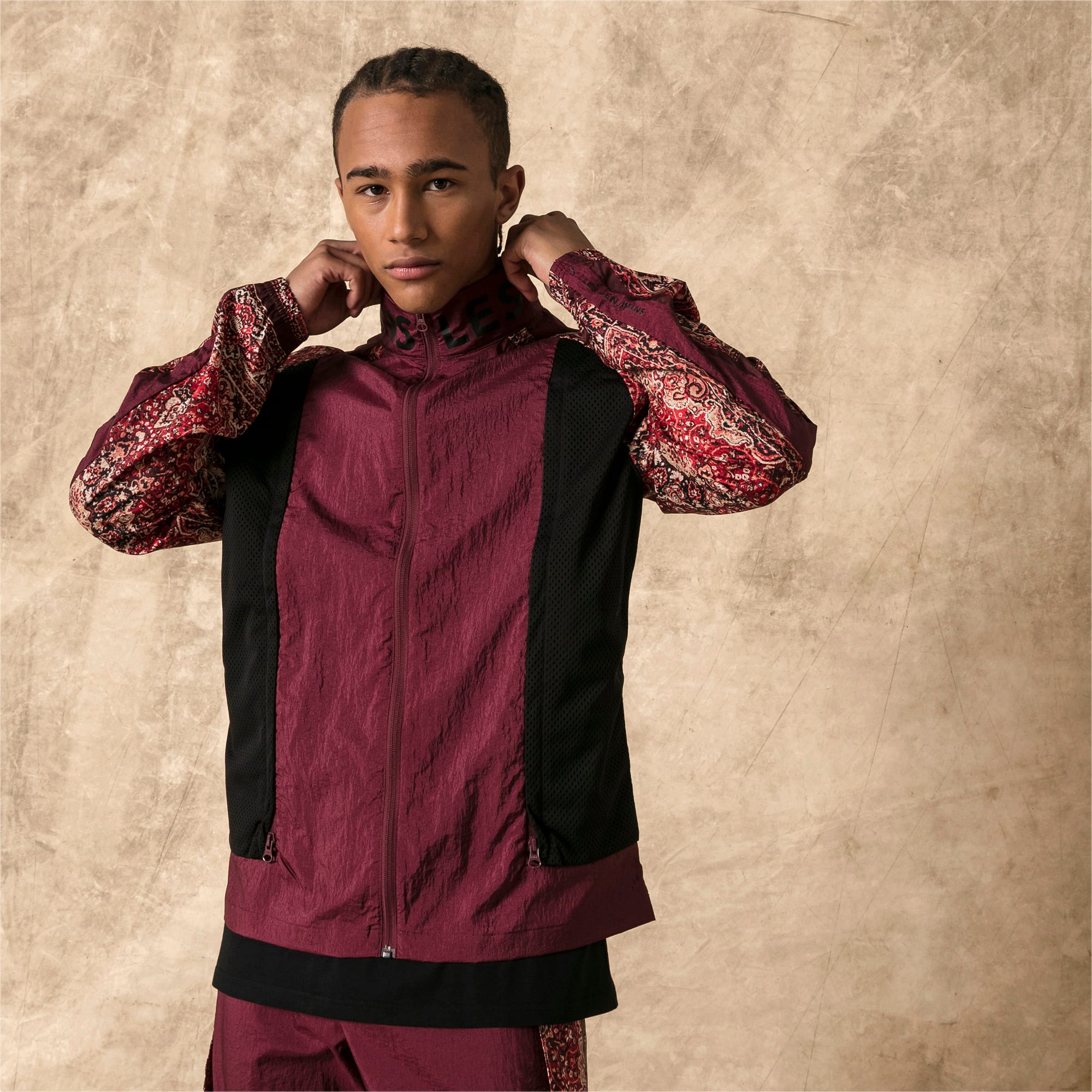 puma maroon jacket