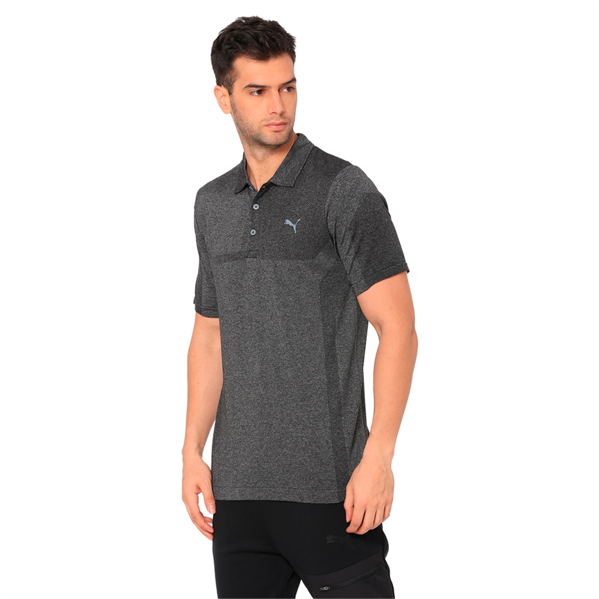 Golf Polo | Puma Black Heather 