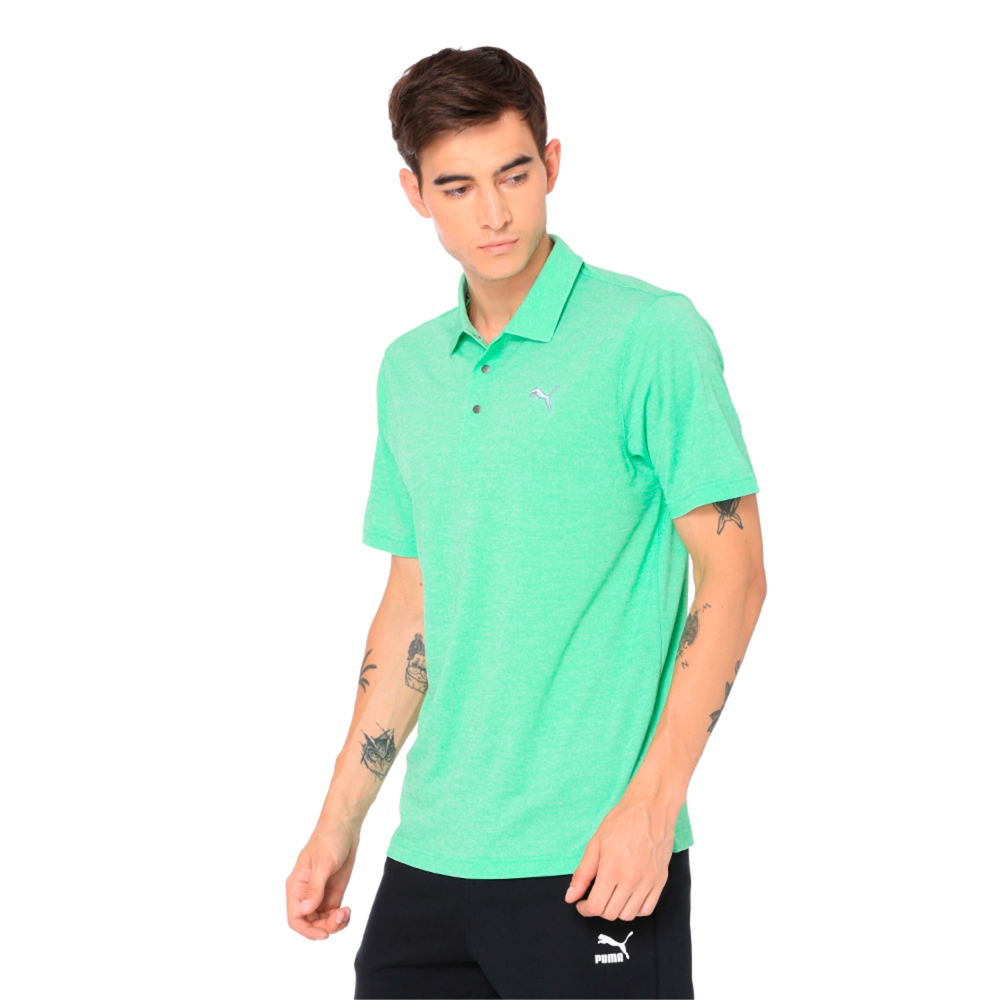 mens green polo
