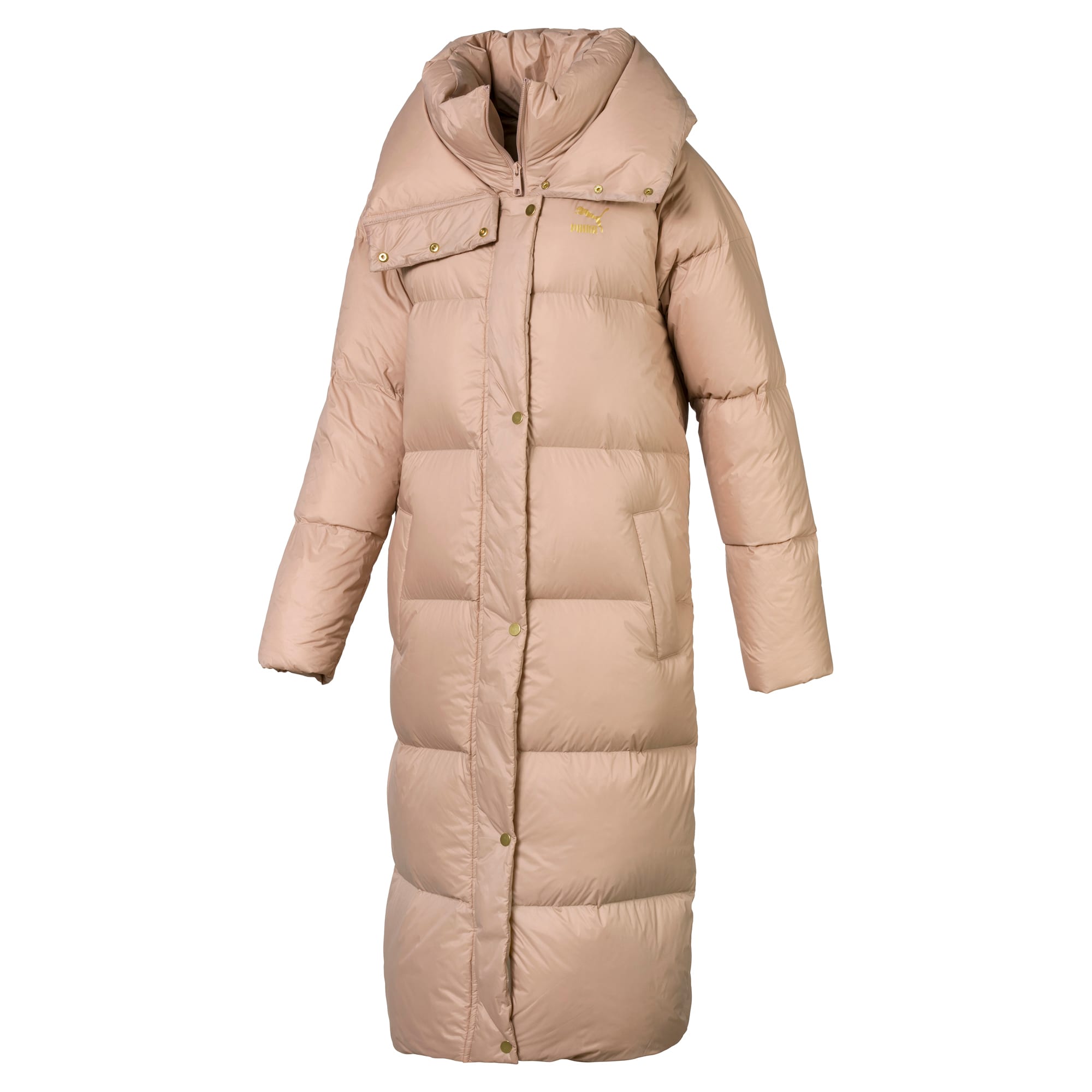 puma longline down coat