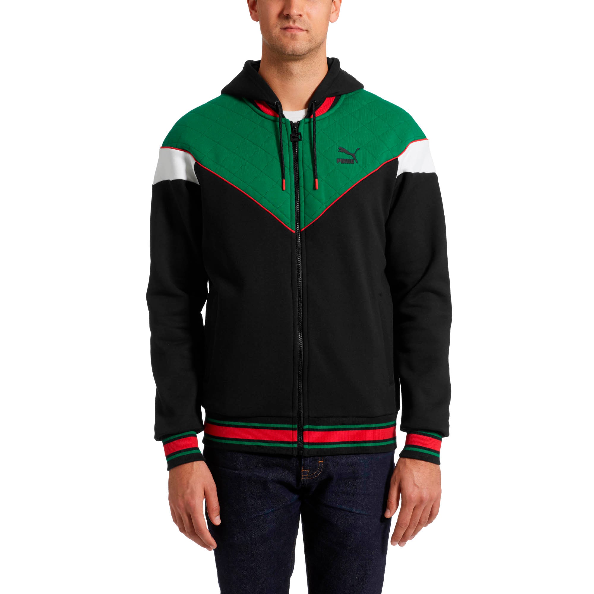 puma men's mcs track jacket