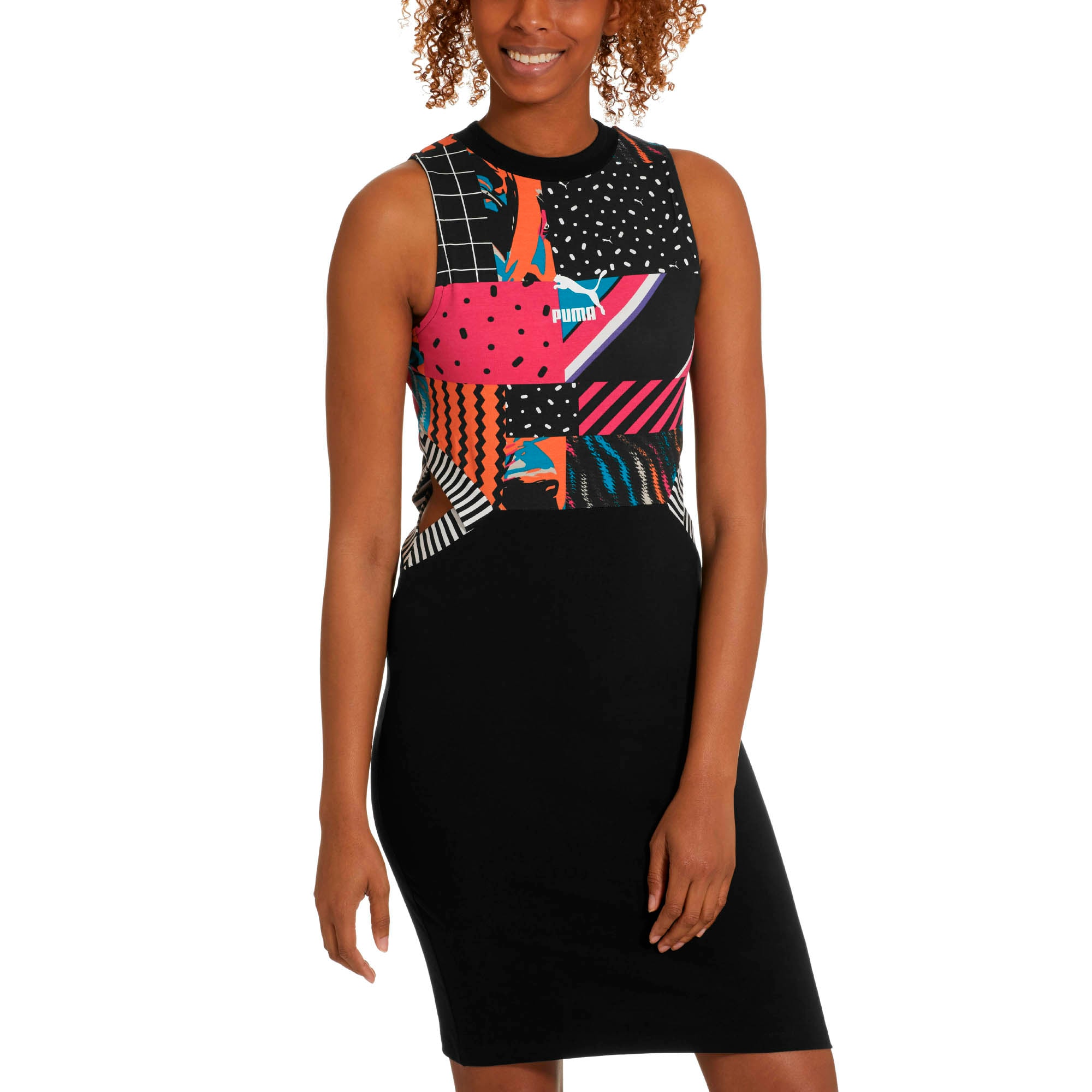 Puma clash aop dress top