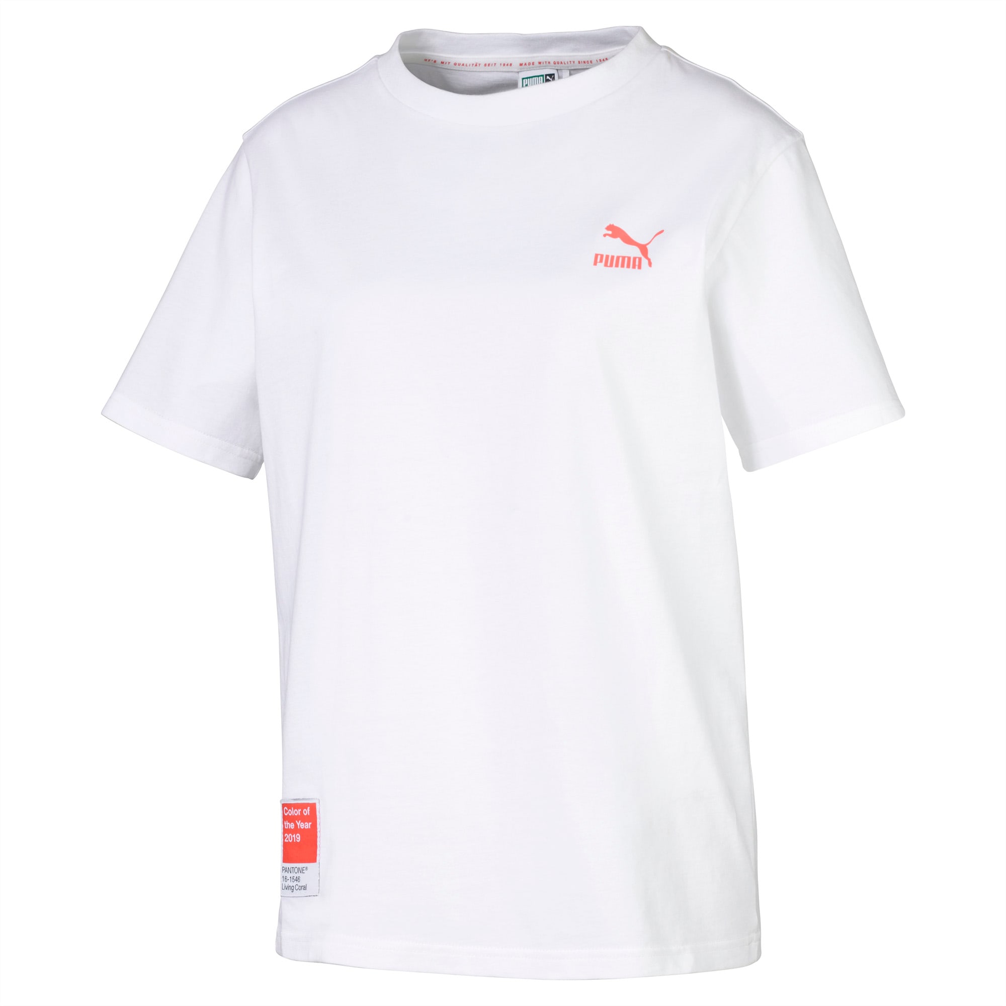 puma white tee shirts