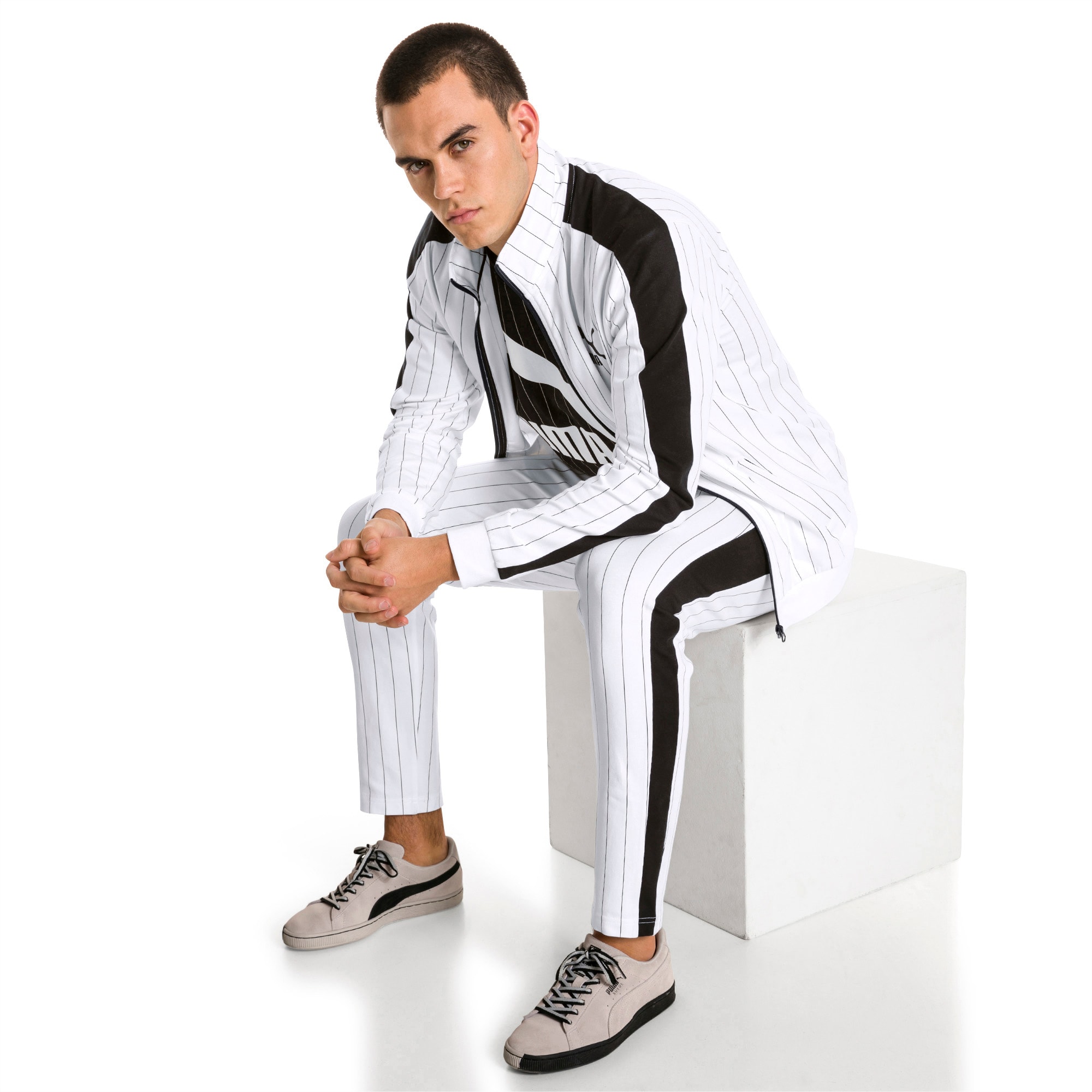 puma pinstripe tracksuit