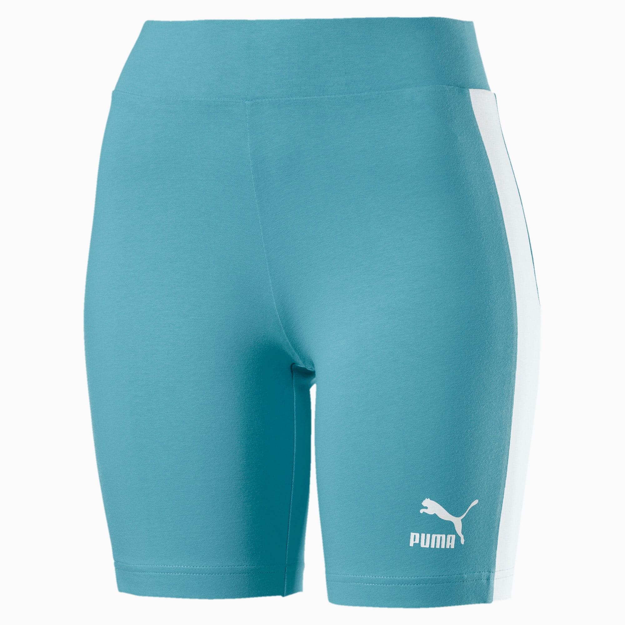 women's blue cycling shorts