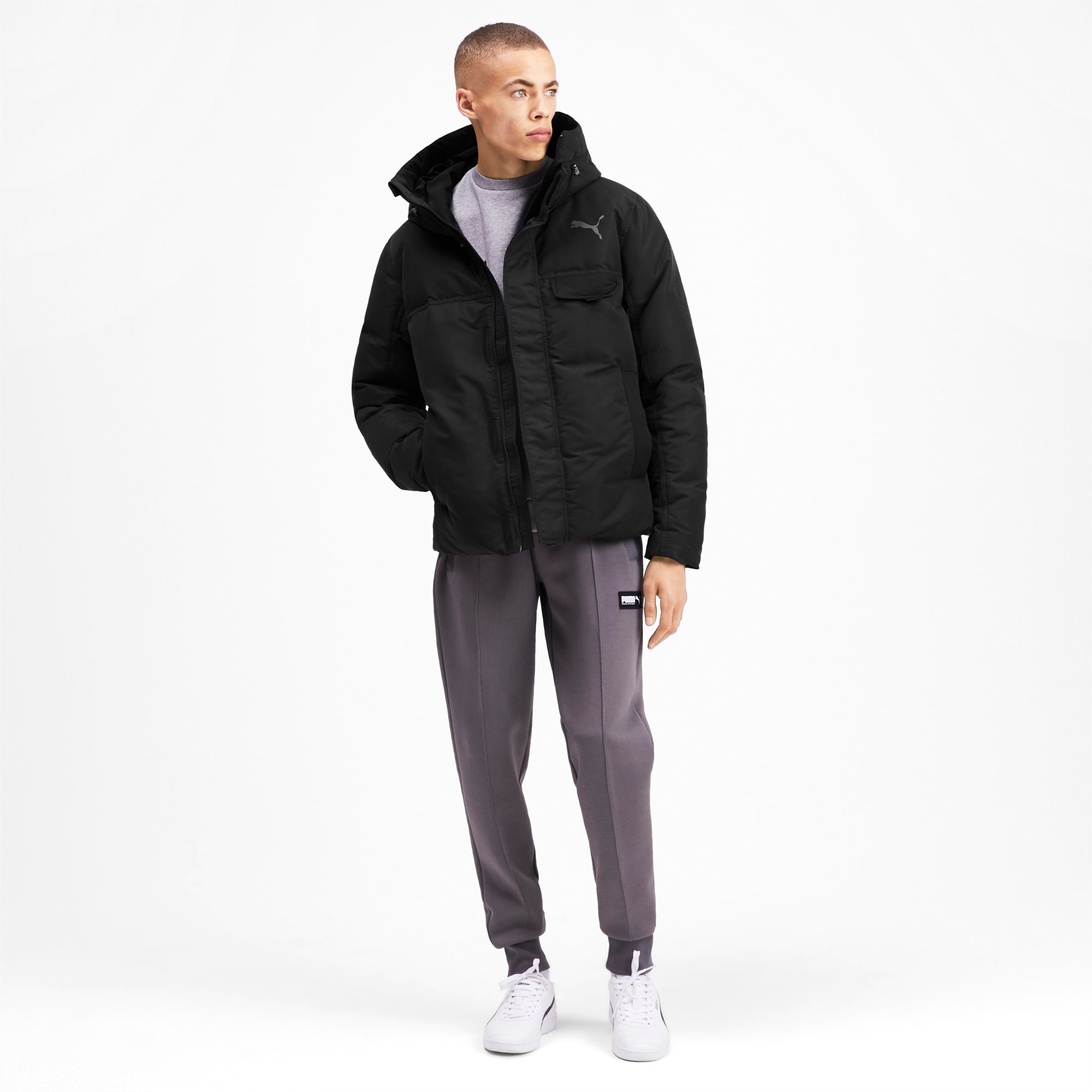 puma 480 hooded down jacket