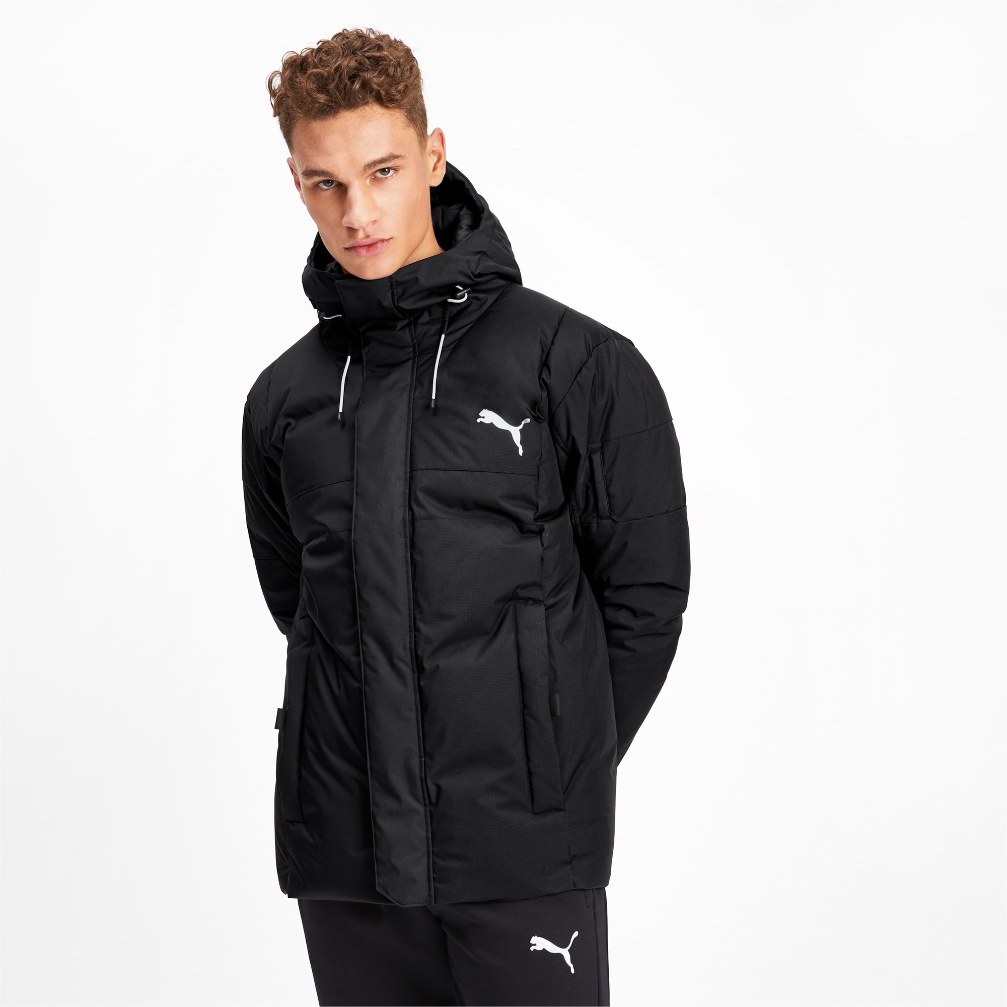 puma protect 650 hooded down jacket