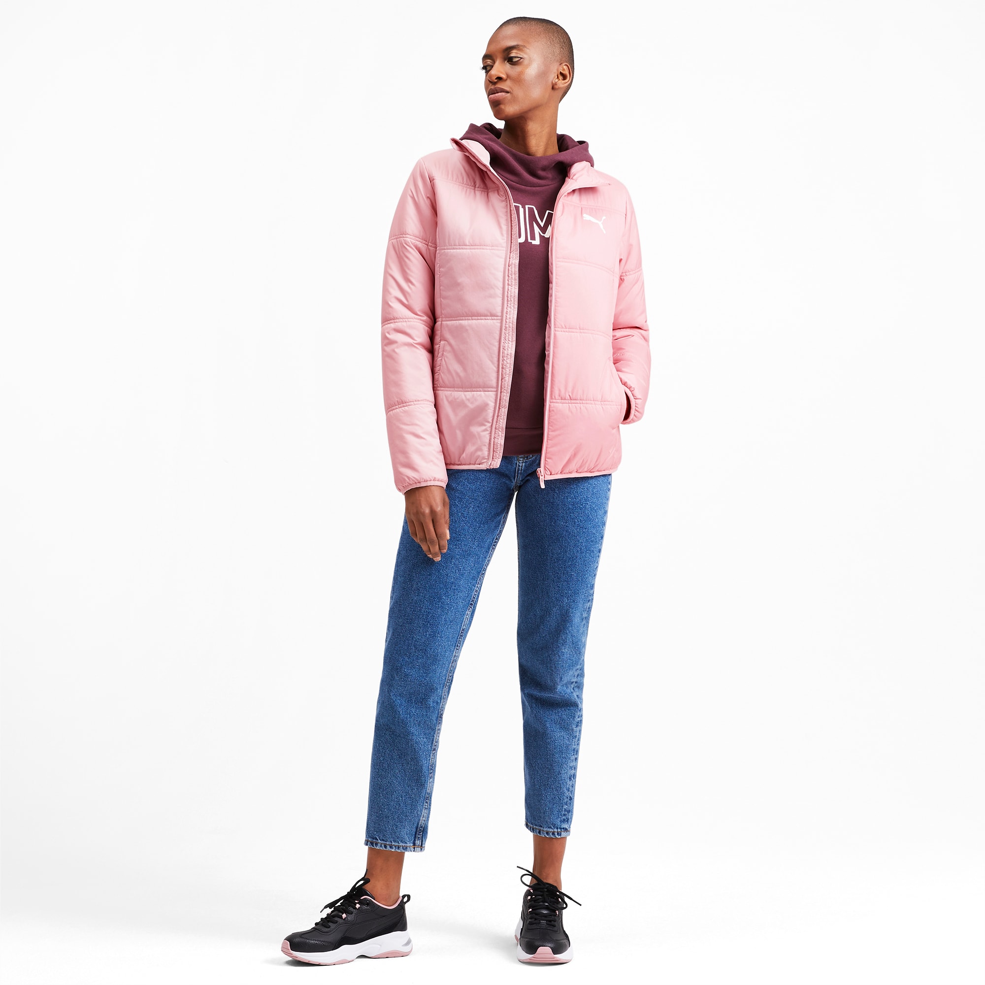 Puma women's essentials padded jacket sales