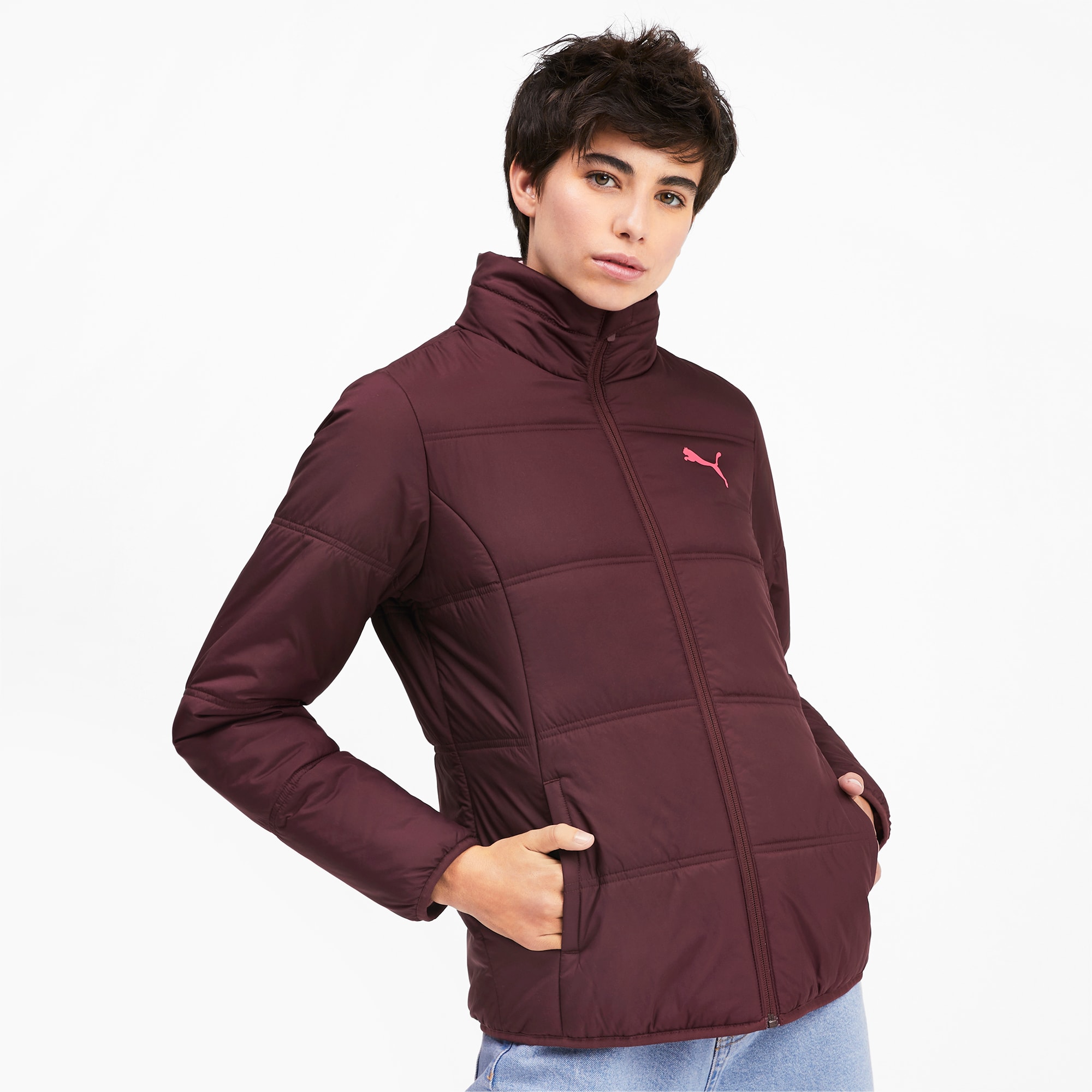 puma maroon jacket