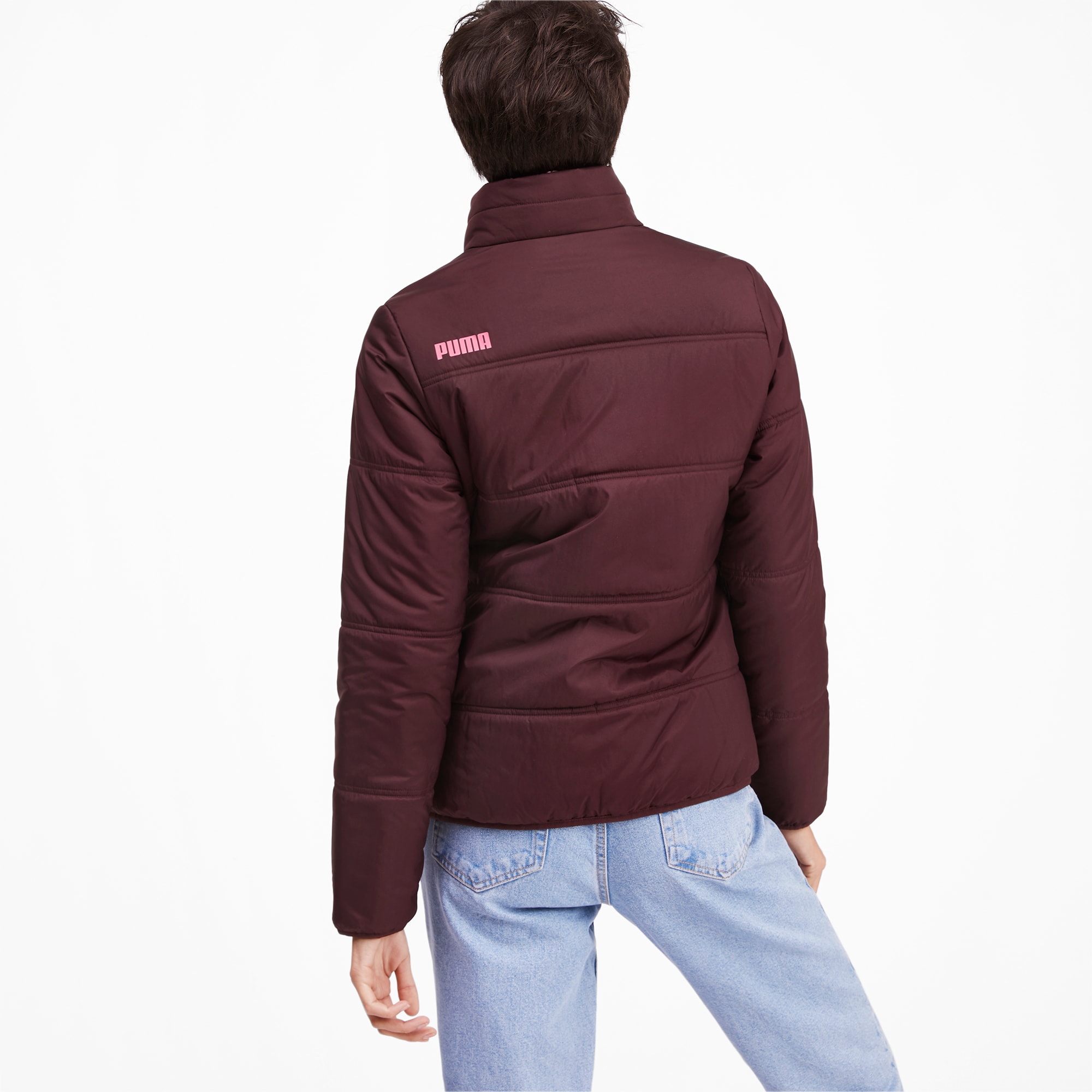 puma women's essentials padded jacket