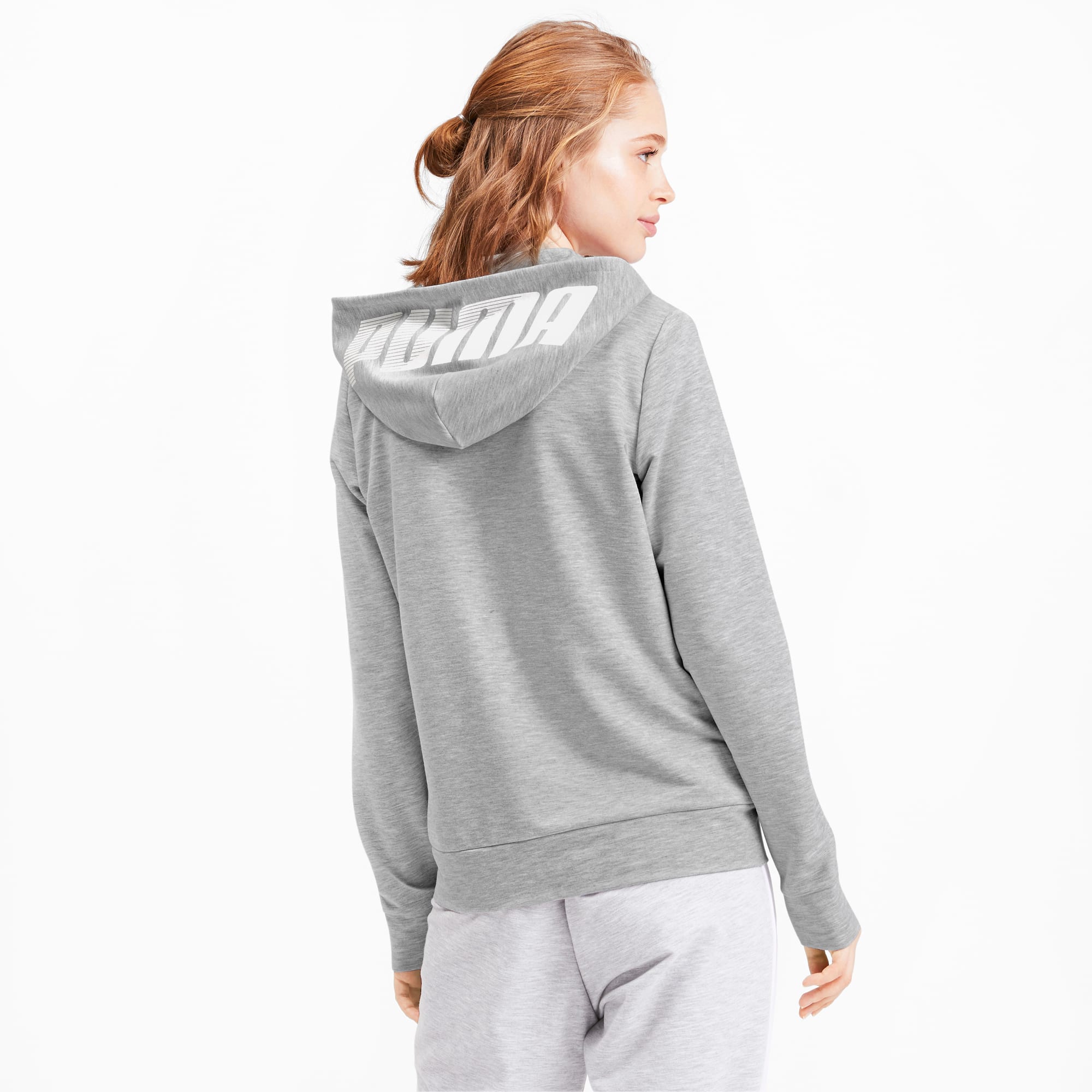 puma modern sport fz logo hoodie