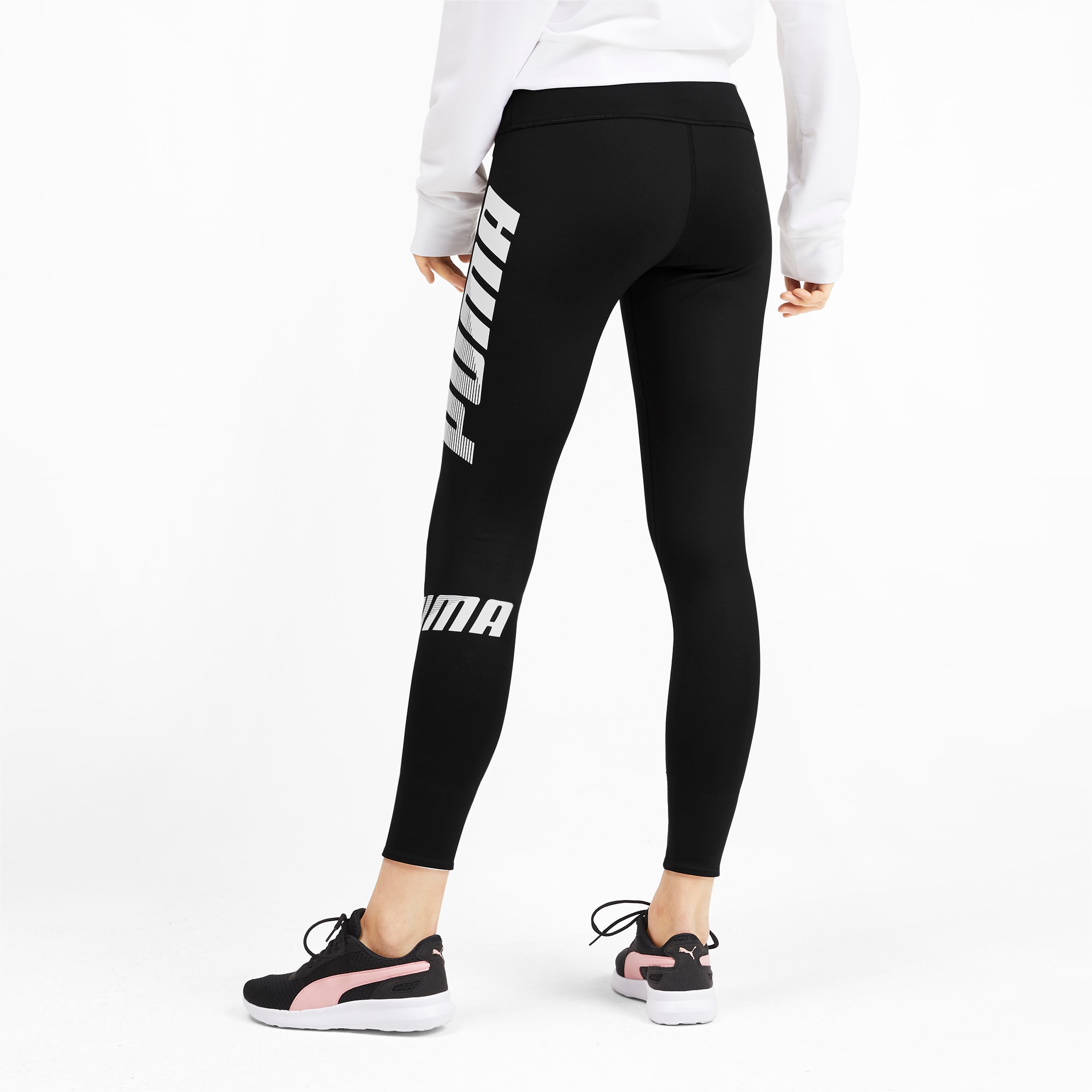 Legging Puma Modern Sports Fold Up Preta - Compre Agora