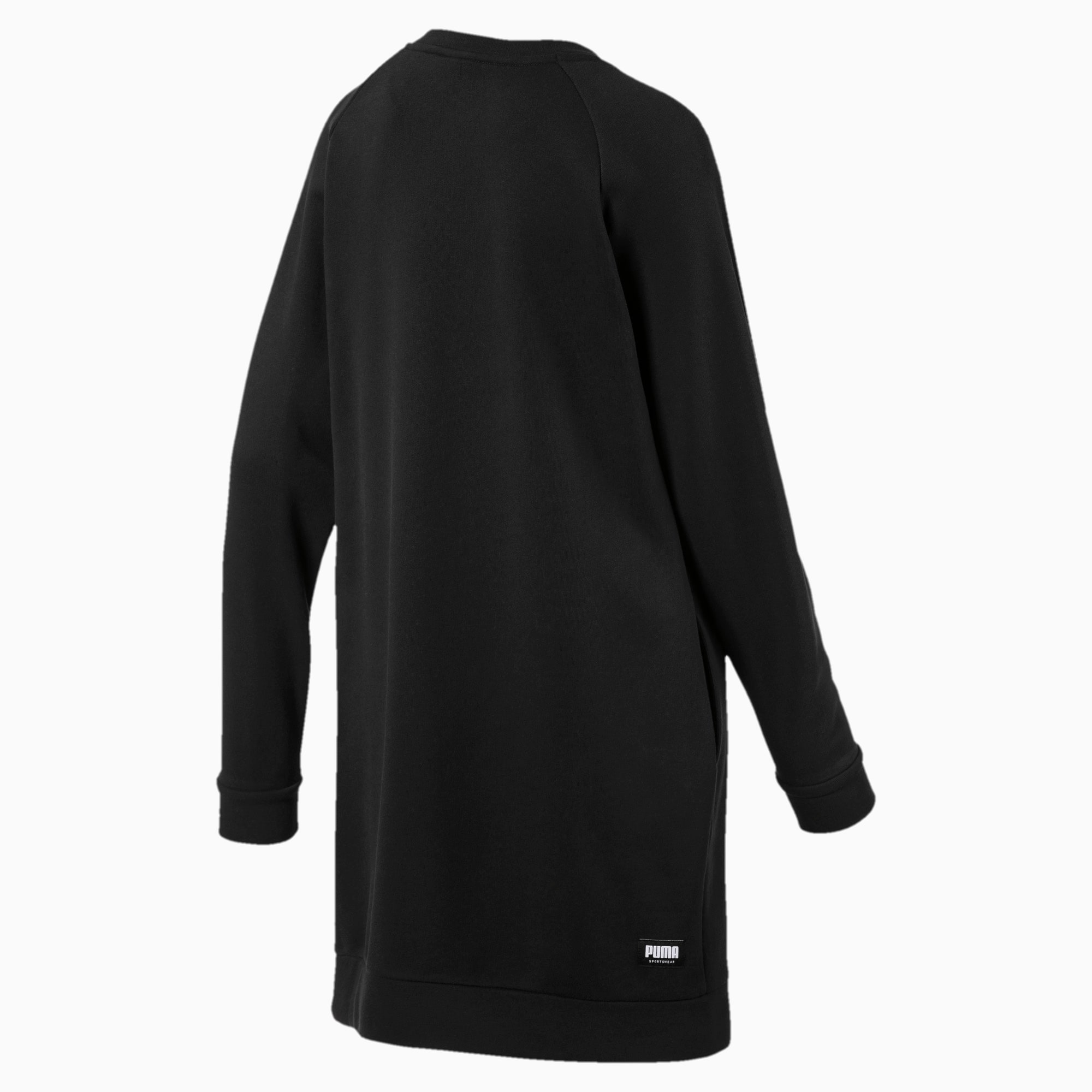 Buy Puma women sportswear fit long sleeve outdoors dress black Online