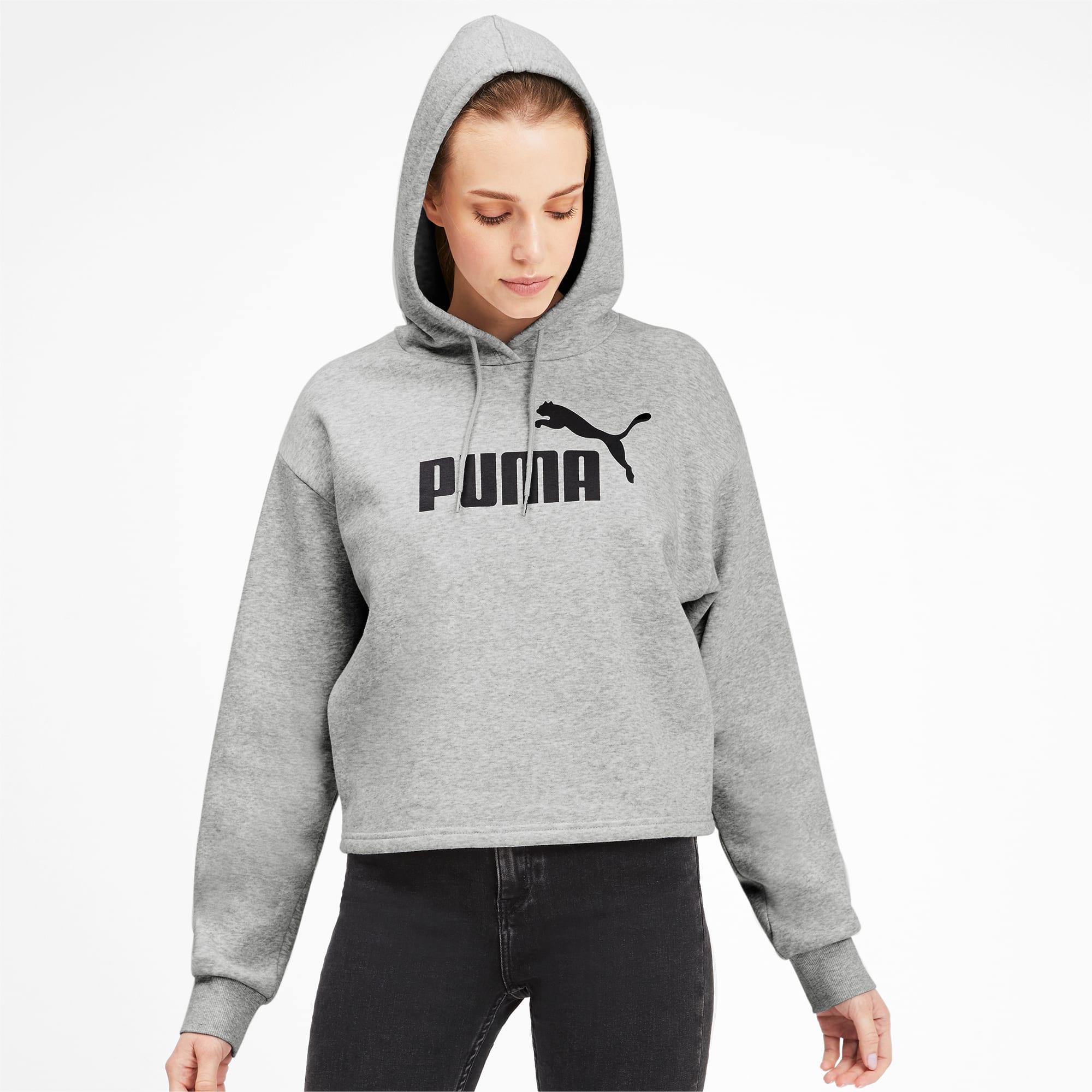 puma essential hoodie
