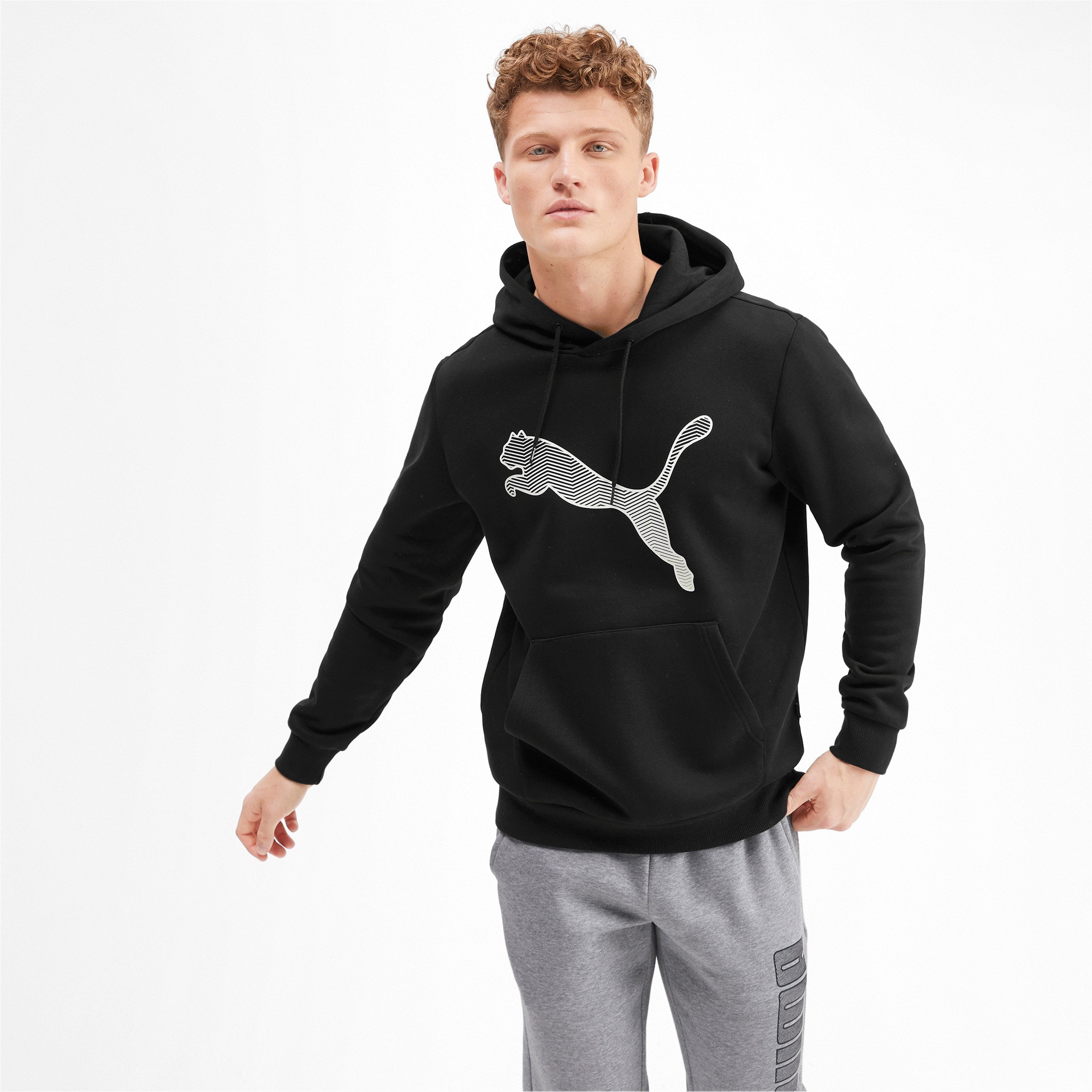 puma fleece hoodie men's