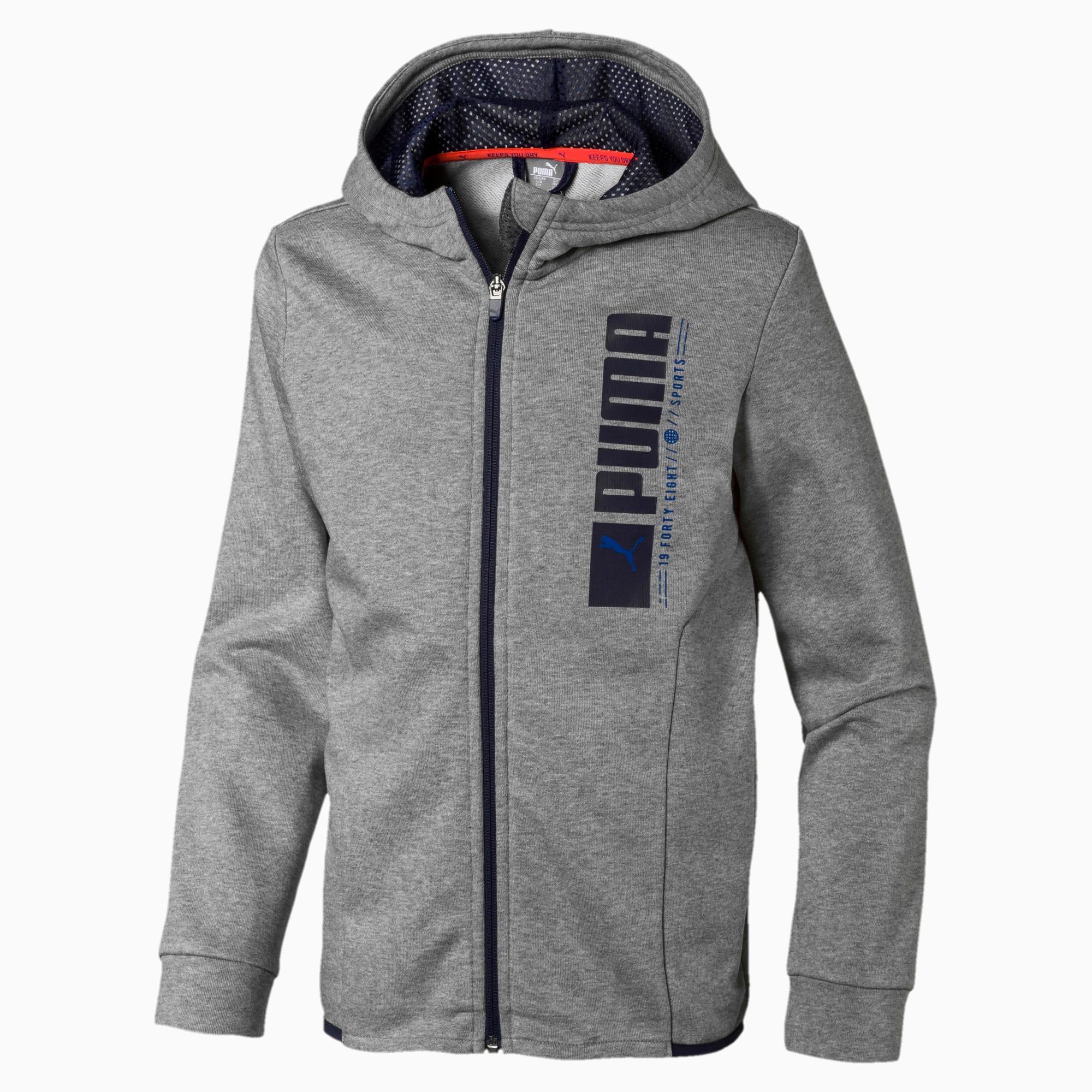 Active Sports Hooded Boys Jacket PUMA Shop All Puma PUMA
