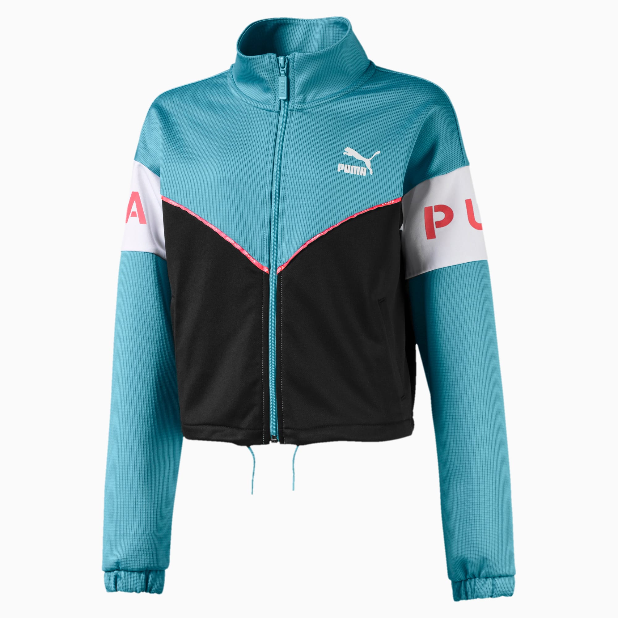 puma track jacket blue