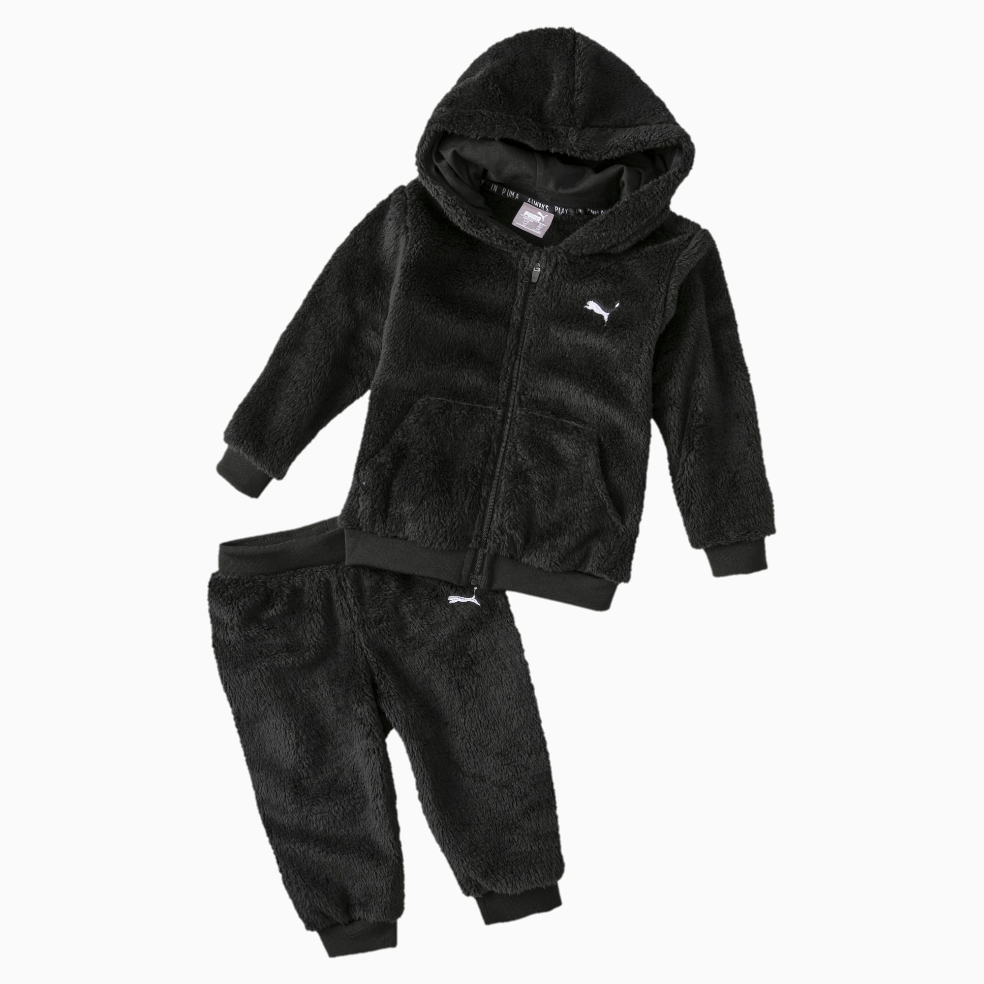 infant black joggers