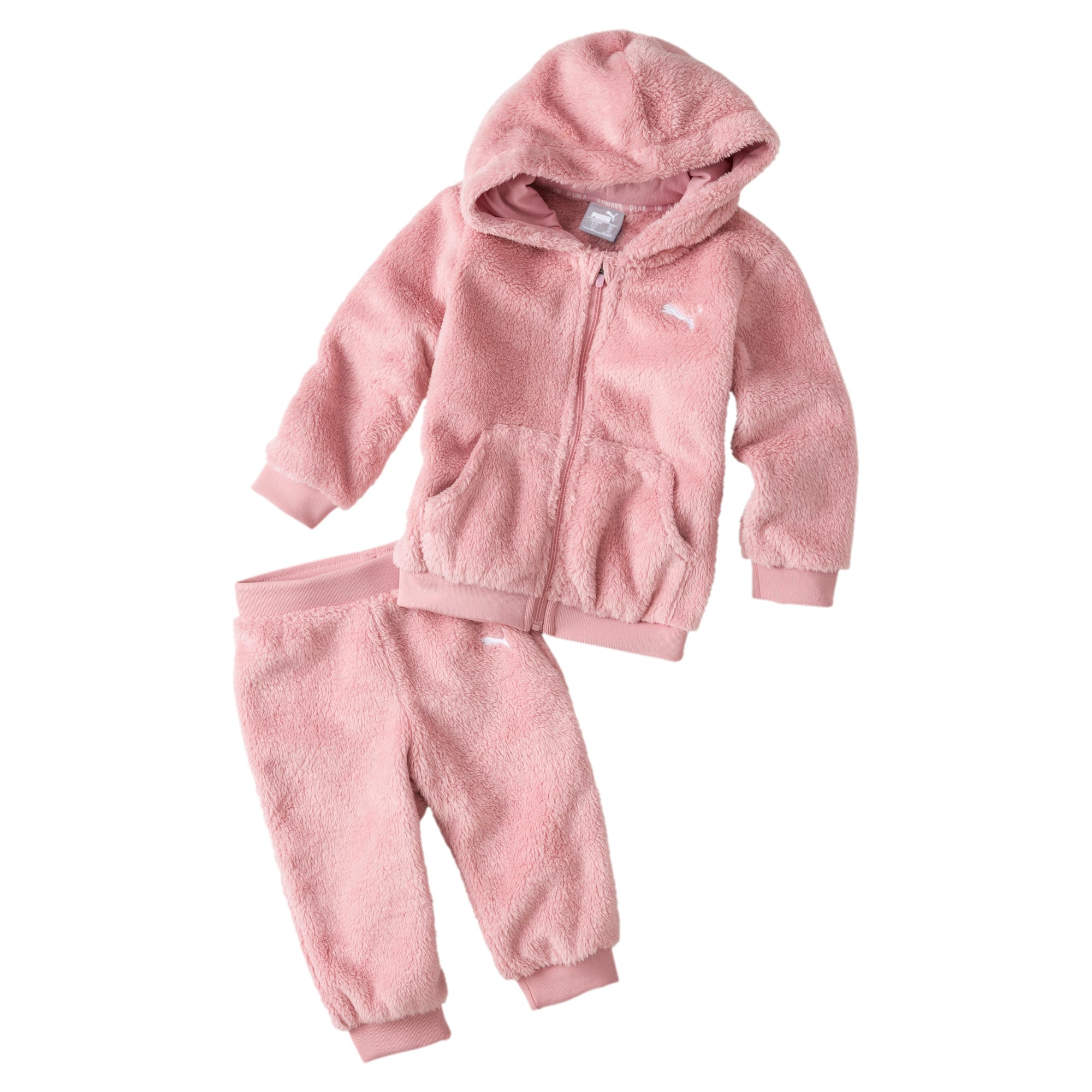 fuzzy bear sherpa jogger set