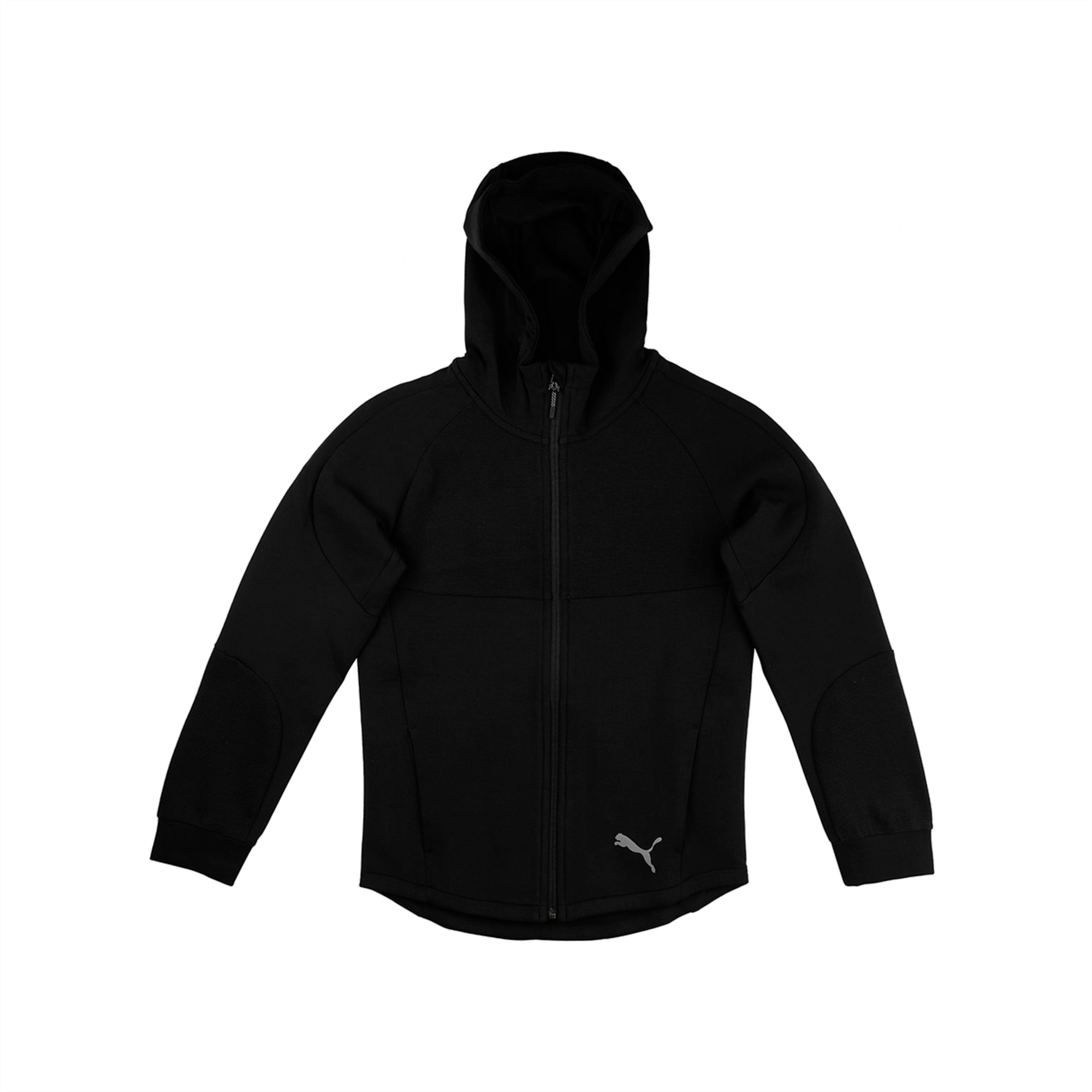 puma black sweat jackets