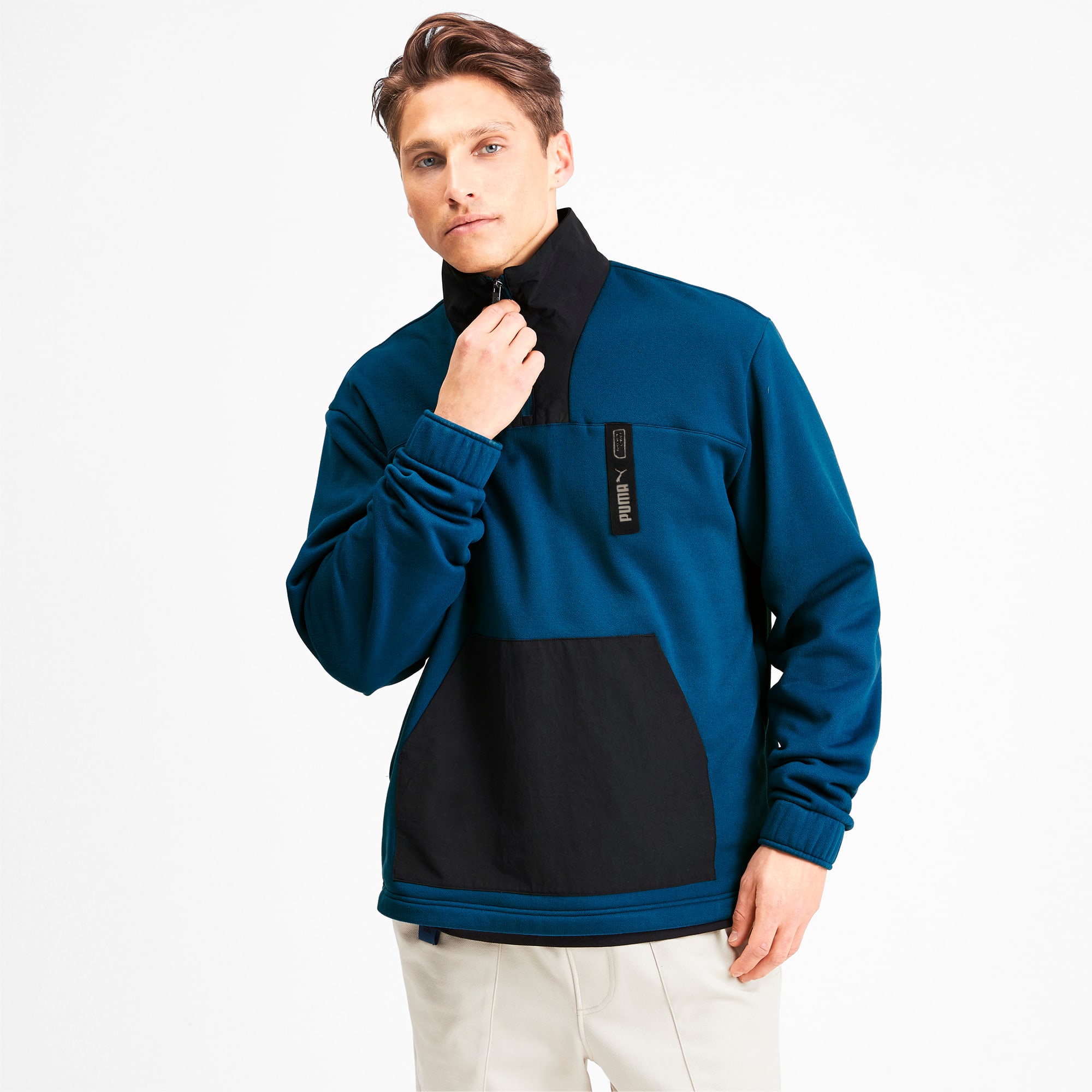 half zip jacket puma