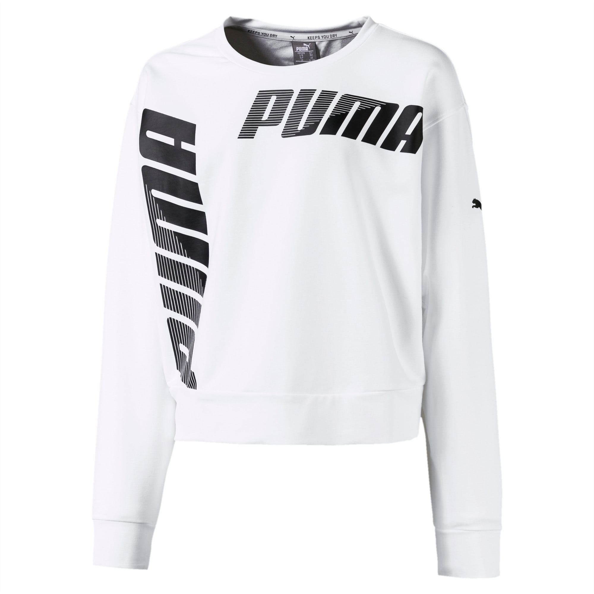 puma white sweater