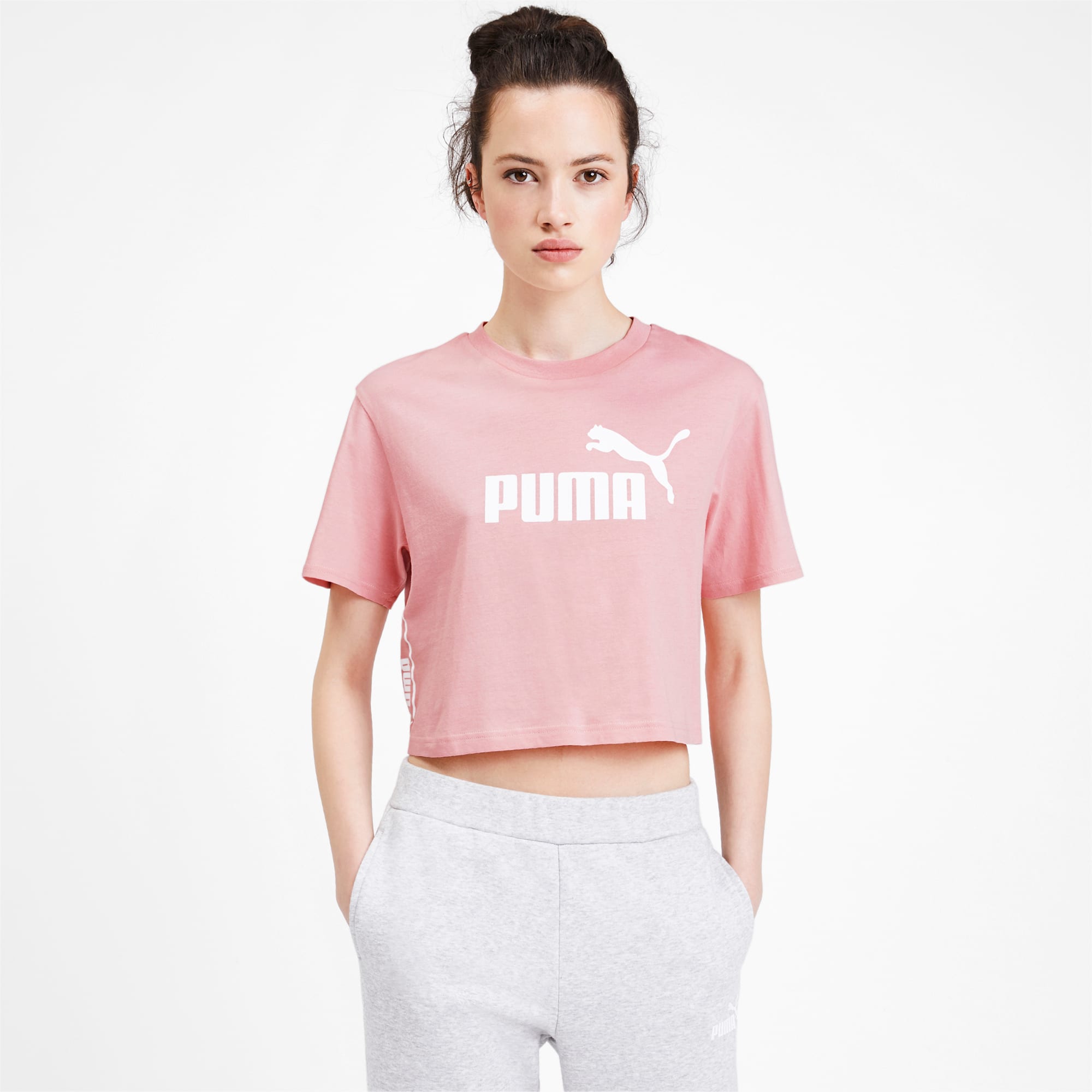 puma cropped tee