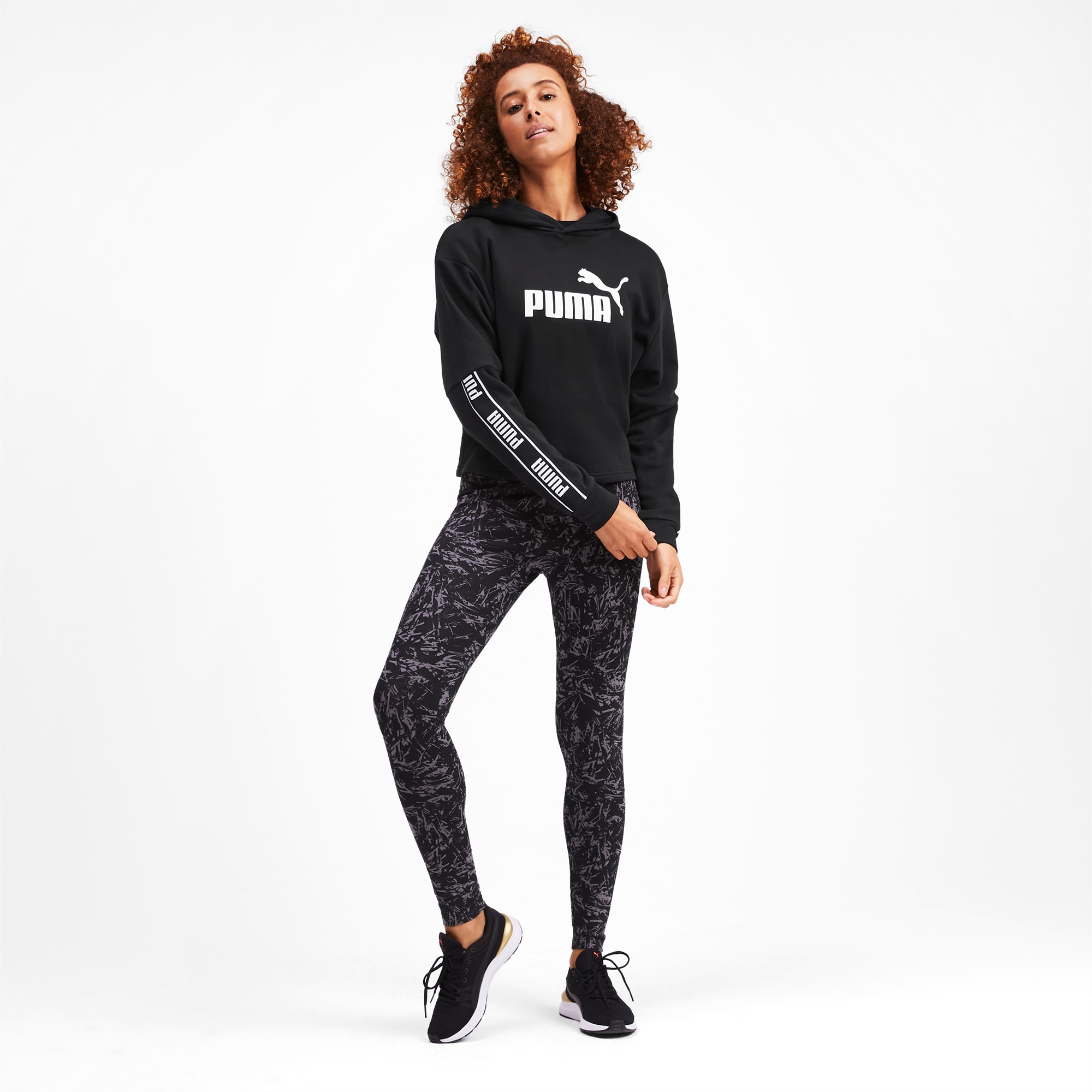Puma amplified cropped hoodie hot sale