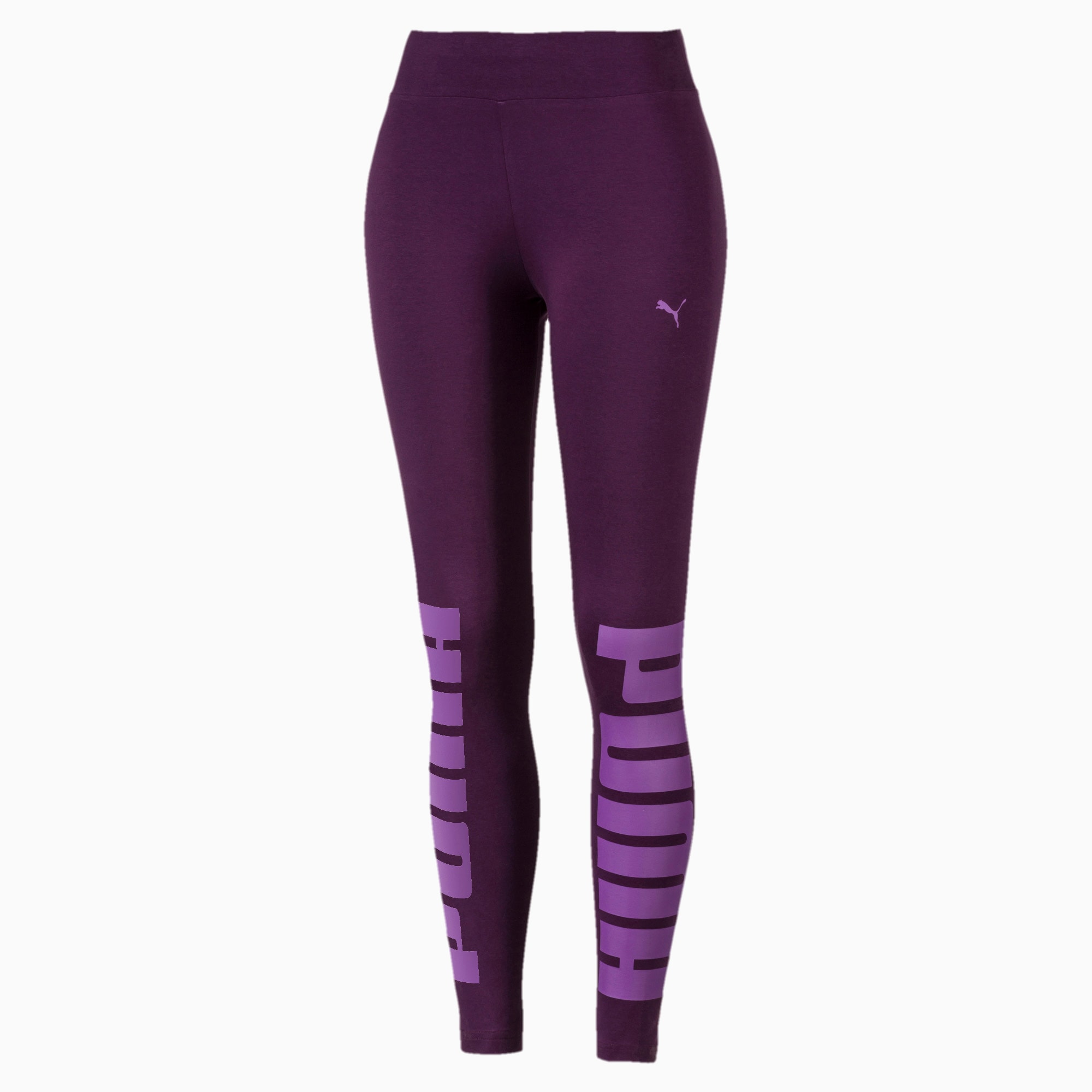 Legging Puma Power CB Feminino 849955-51 - Preto/Rosa - Botoli